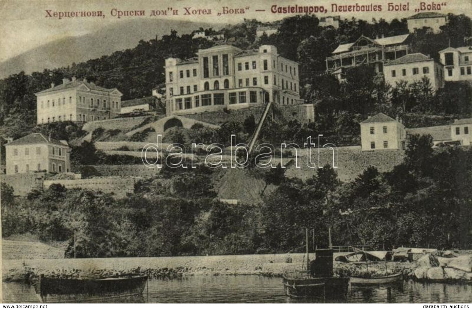 T3 Herceg Novi, Castelnuovo; Neuerbautes Hotel 'Boka' / Hotel (r) - Other & Unclassified