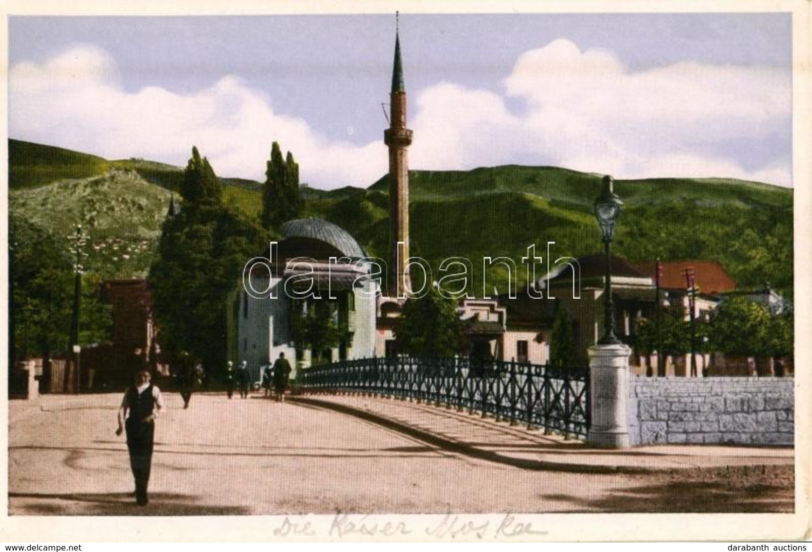 ** T1/T2 Sarajevo, Die Kaiser-Moschee / Mosque - Sonstige & Ohne Zuordnung