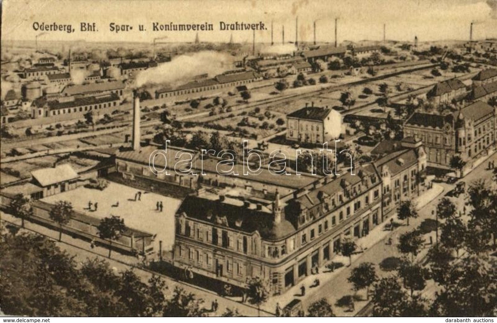 T2/T3 1916 Bohumín, Oderberg; Spar U. Konsumverein Drahtwerk / Wire Factory (EK) - Other & Unclassified