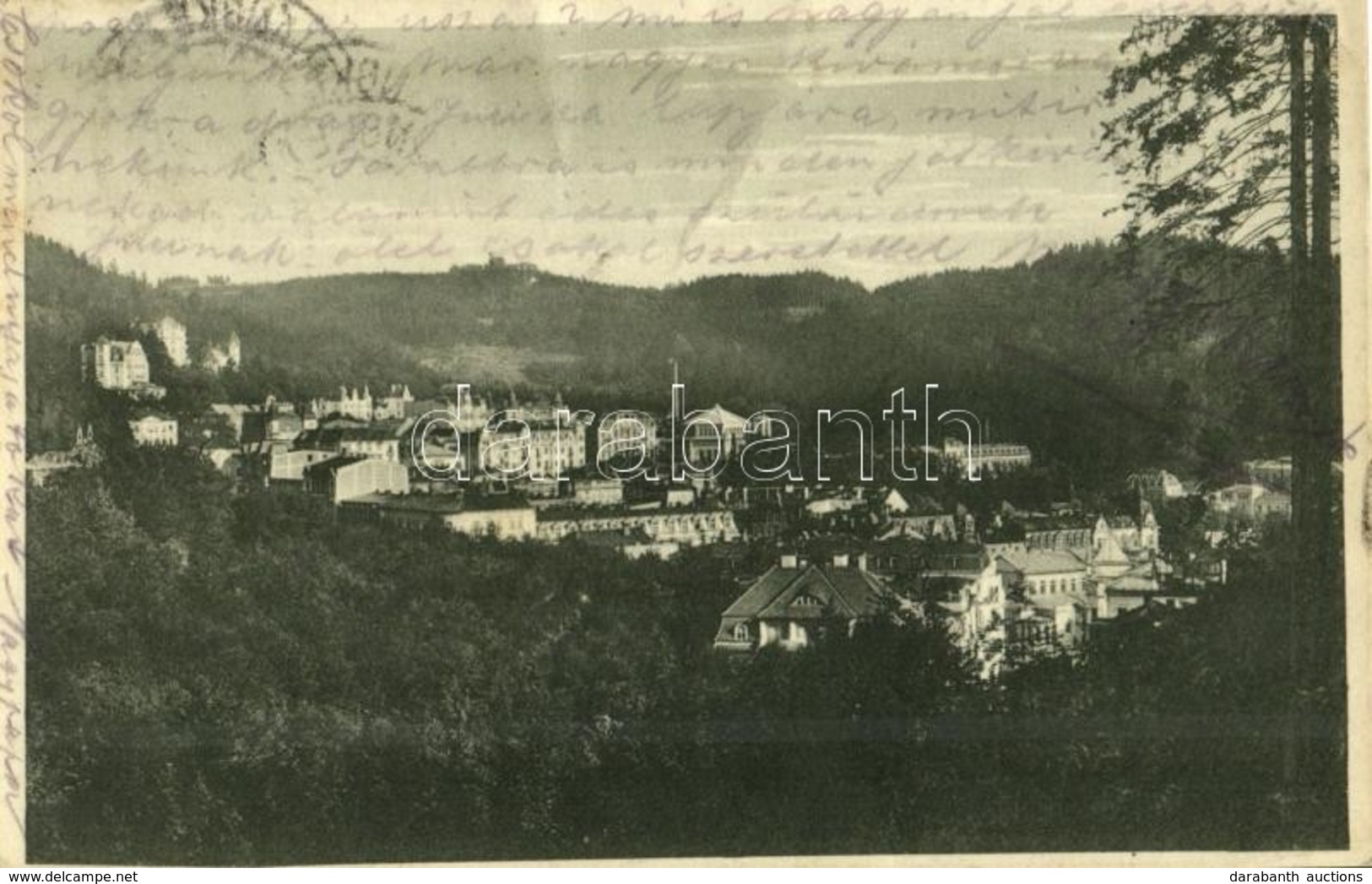 T2 1925 Mariánské Lázne, Marienbad; Blick Von Der Carolahöhe / General View - Altri & Non Classificati