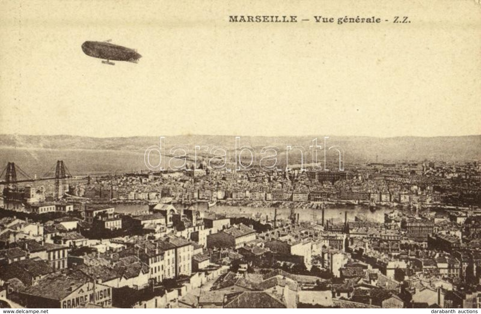 ** T2 Marseille, Vue Generale / General View, Zeppelin Airship - Other & Unclassified