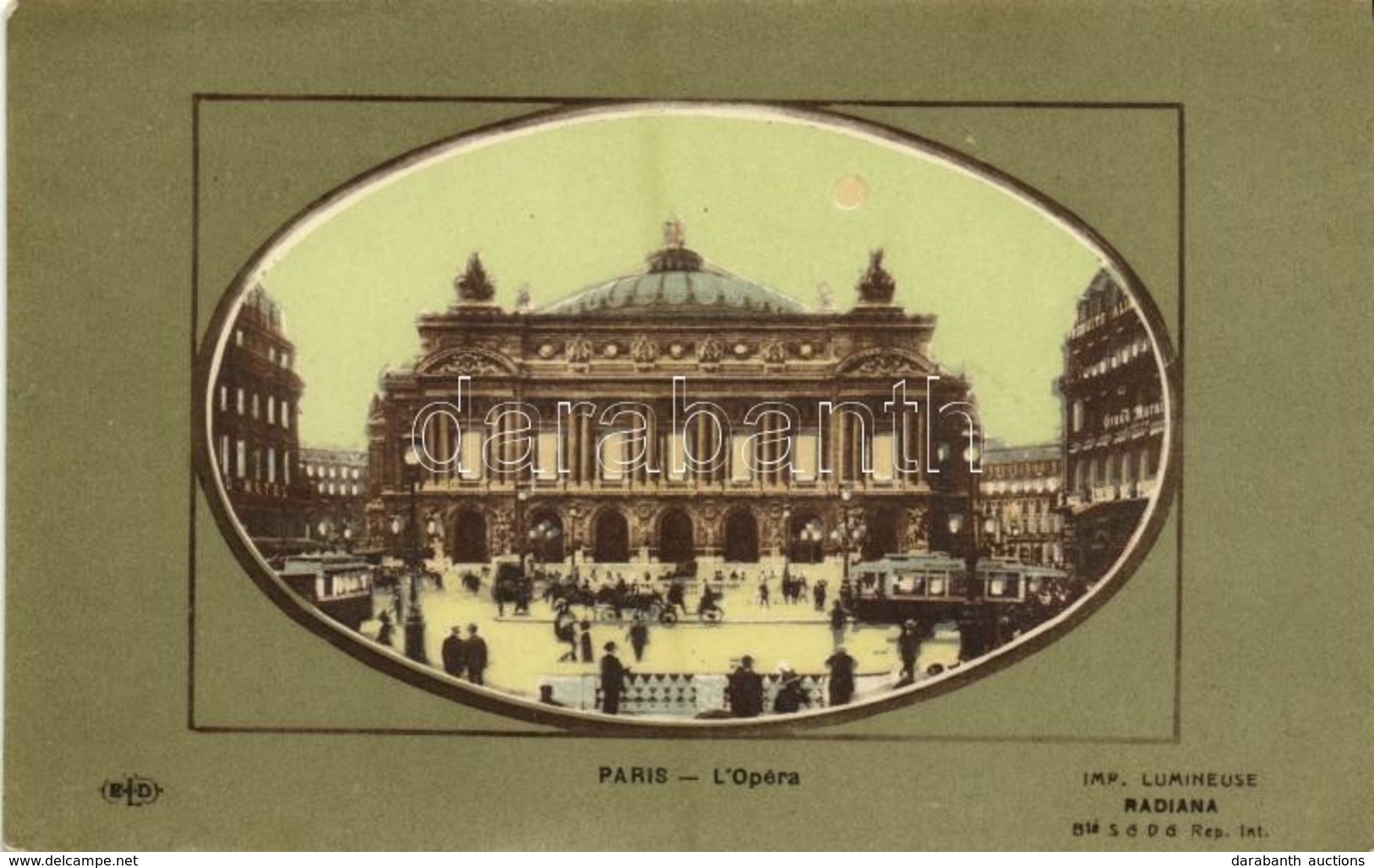 ** T2 Paris, L'Opera / Opera House, Tram - Other & Unclassified