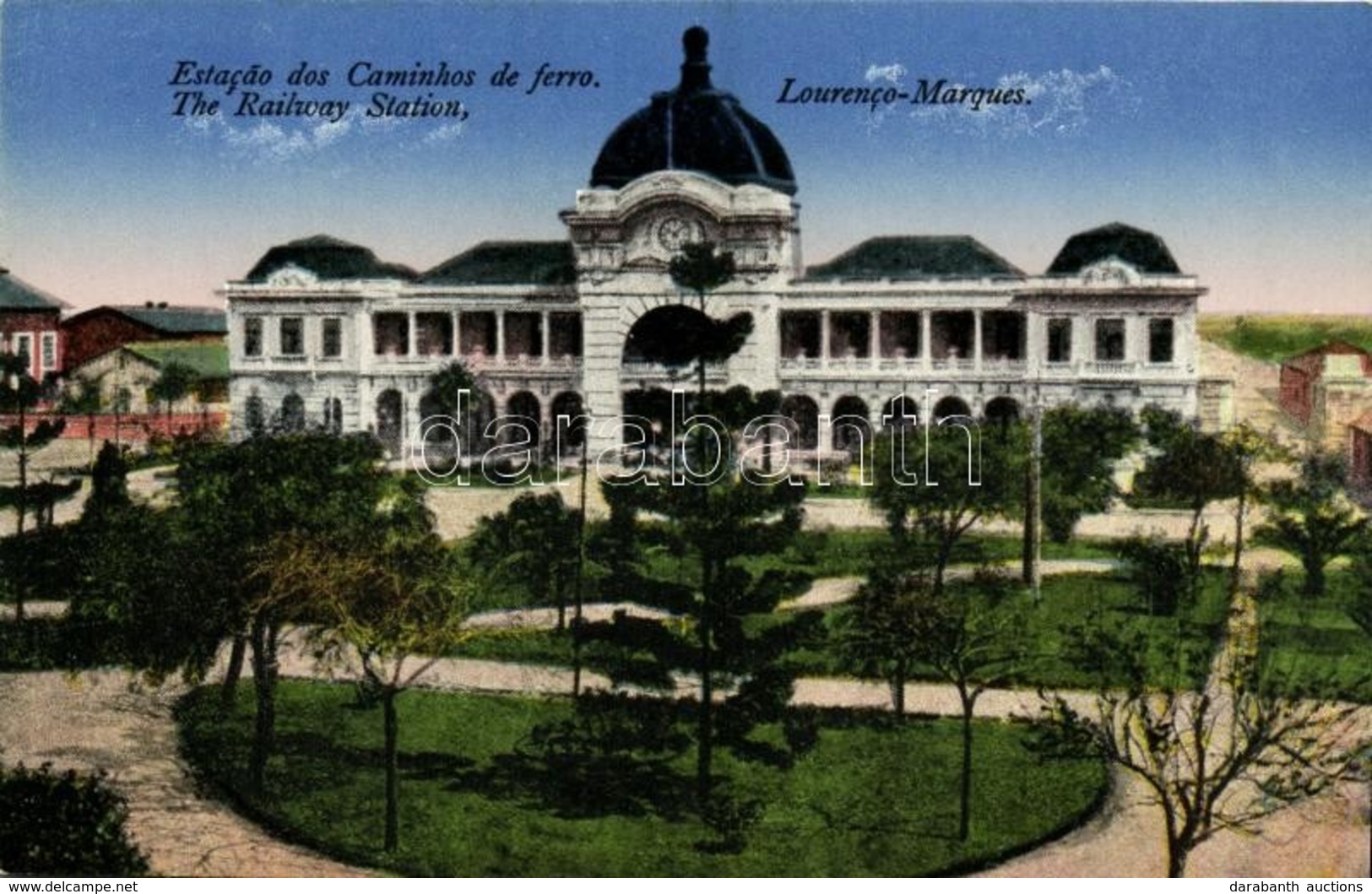 ** T1 Maputo, Lourenco-Marques; Estacao Dos Caminhos De Ferro / The Railway Station - Other & Unclassified