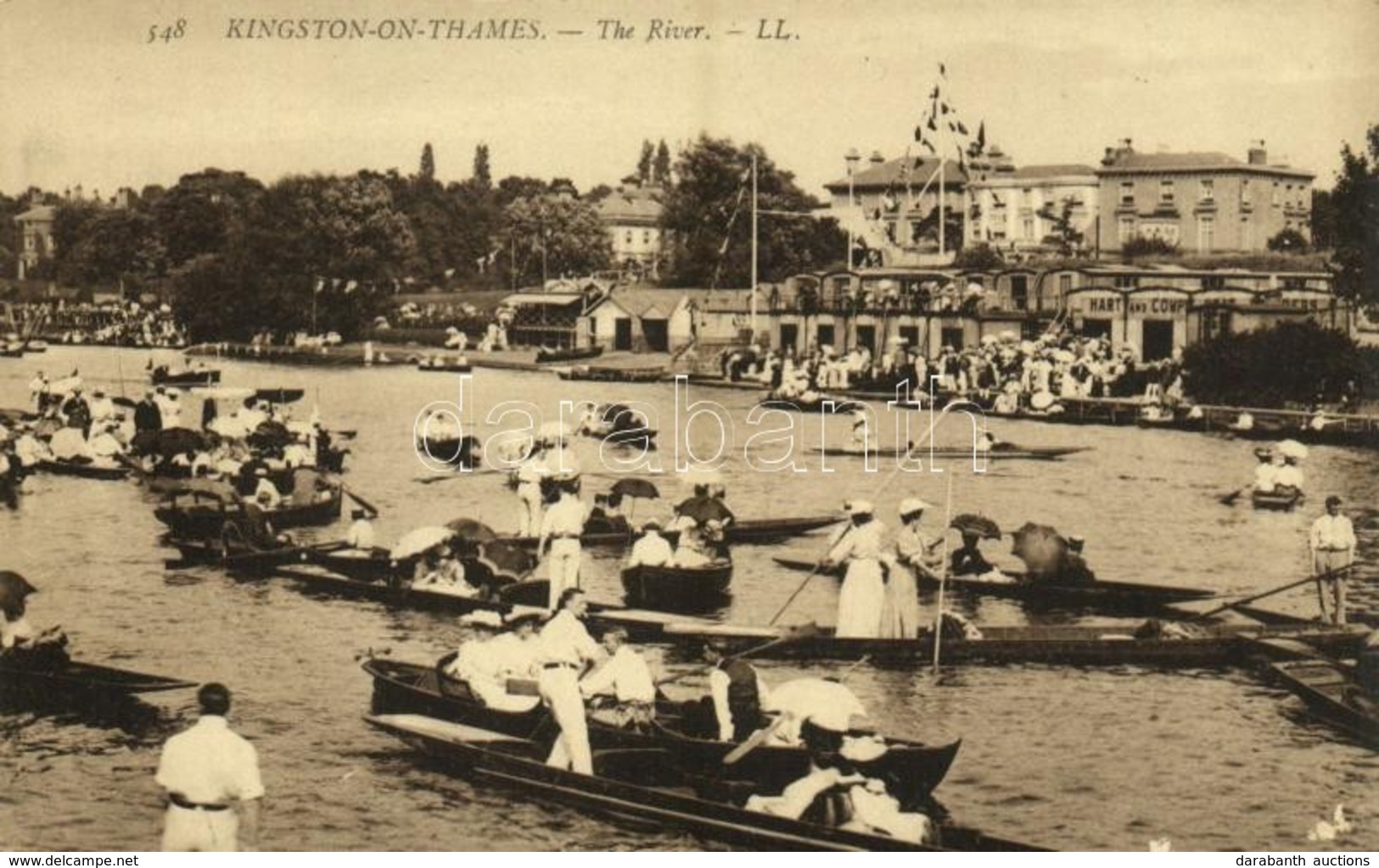 ** T1/T2 Kingston Upon Thames, Kingston-on-Thames; The River, Boats - Otros & Sin Clasificación