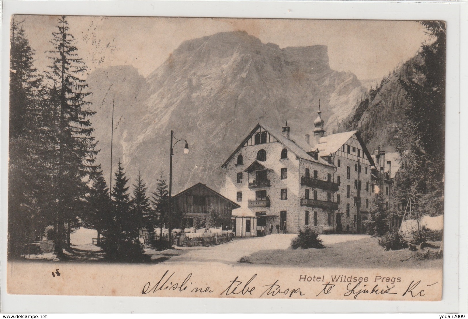 Austria HOTEL WILDSEE PRAGS USED POSTCARD - Prägraten