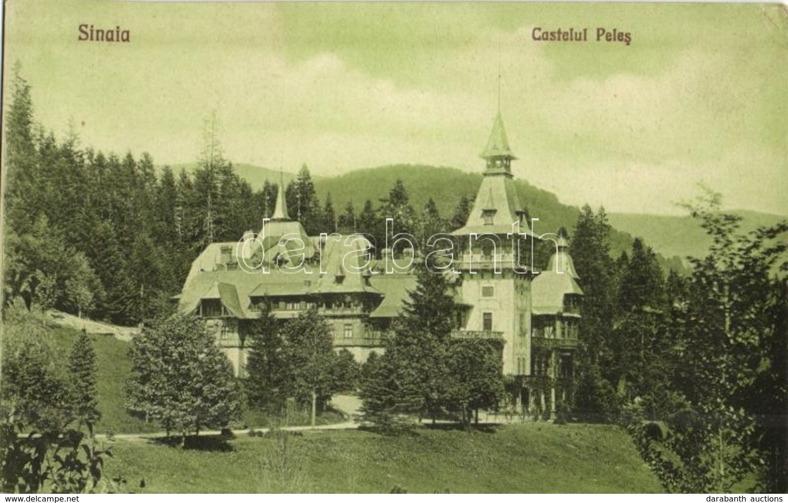 ** T3/T4 Sinaia, Castelul Peles / Castle (tiny Hole) - Otros & Sin Clasificación