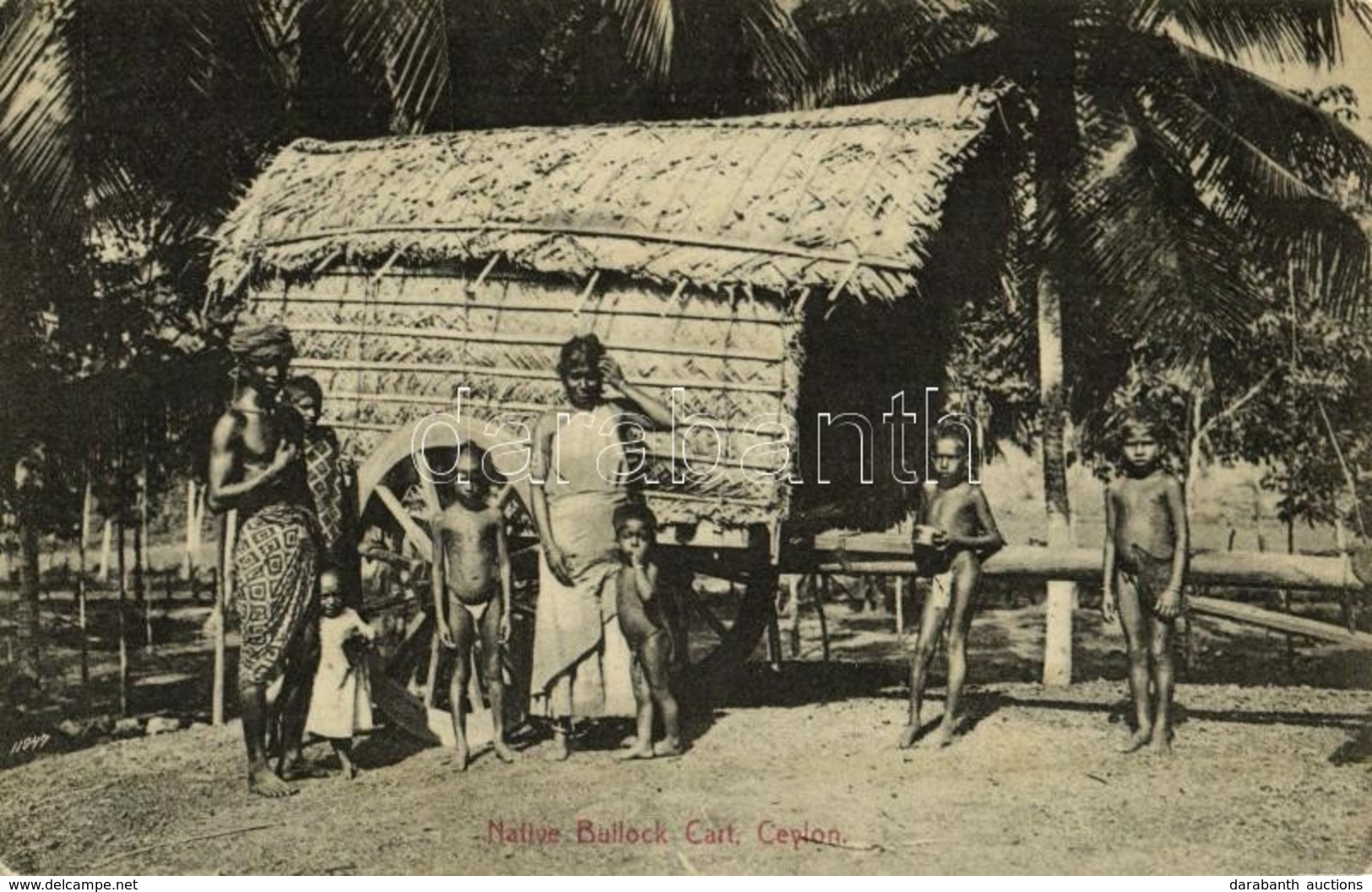 ** T2/T3 Ceylon, Sri Lanka; Native Bullock Cart, Folklore - Otros & Sin Clasificación
