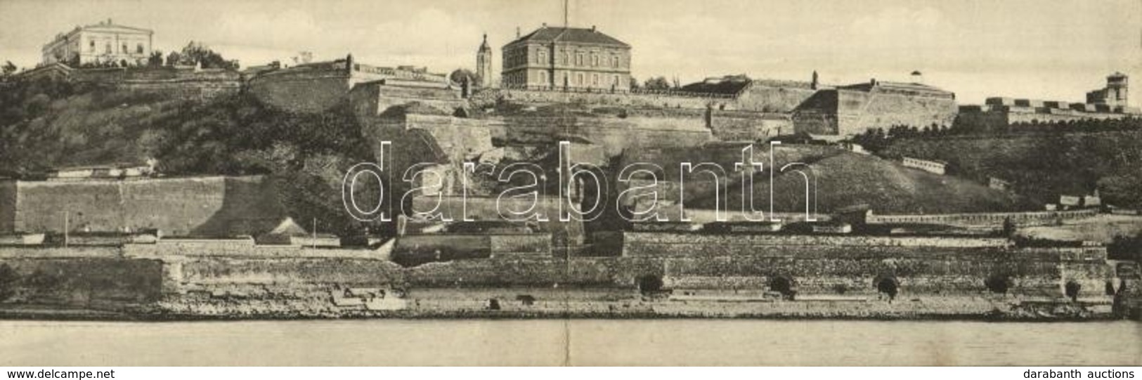 * T2/T3 Belgrade, Belgrád; Festung Eingenommen / WWI Occupied Castle. Folding Panoramacard (fl) - Other & Unclassified