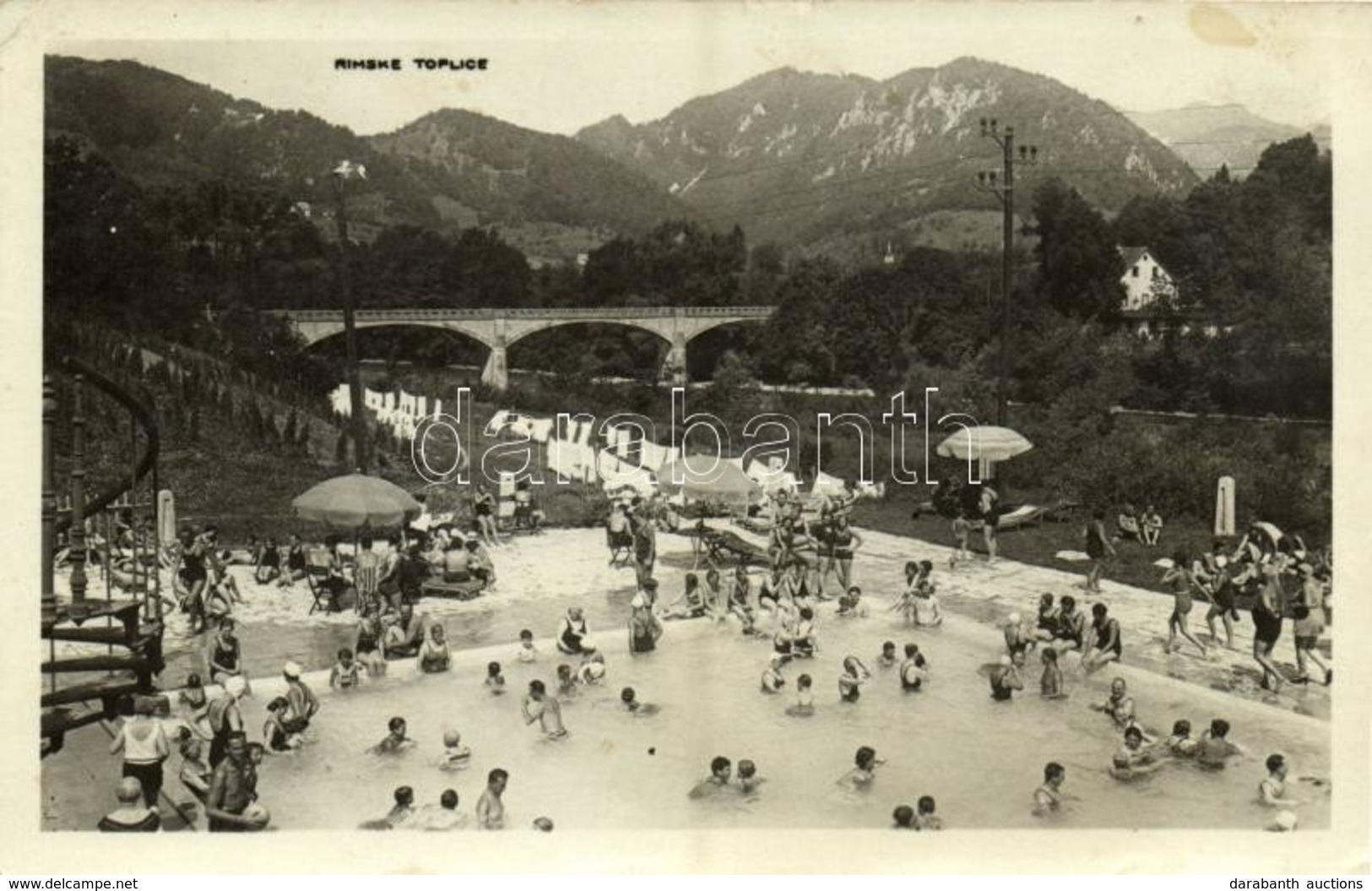 * T2 1934 Rimske Toplice, Römerbad; Strand / Spa. Photo - Other & Unclassified