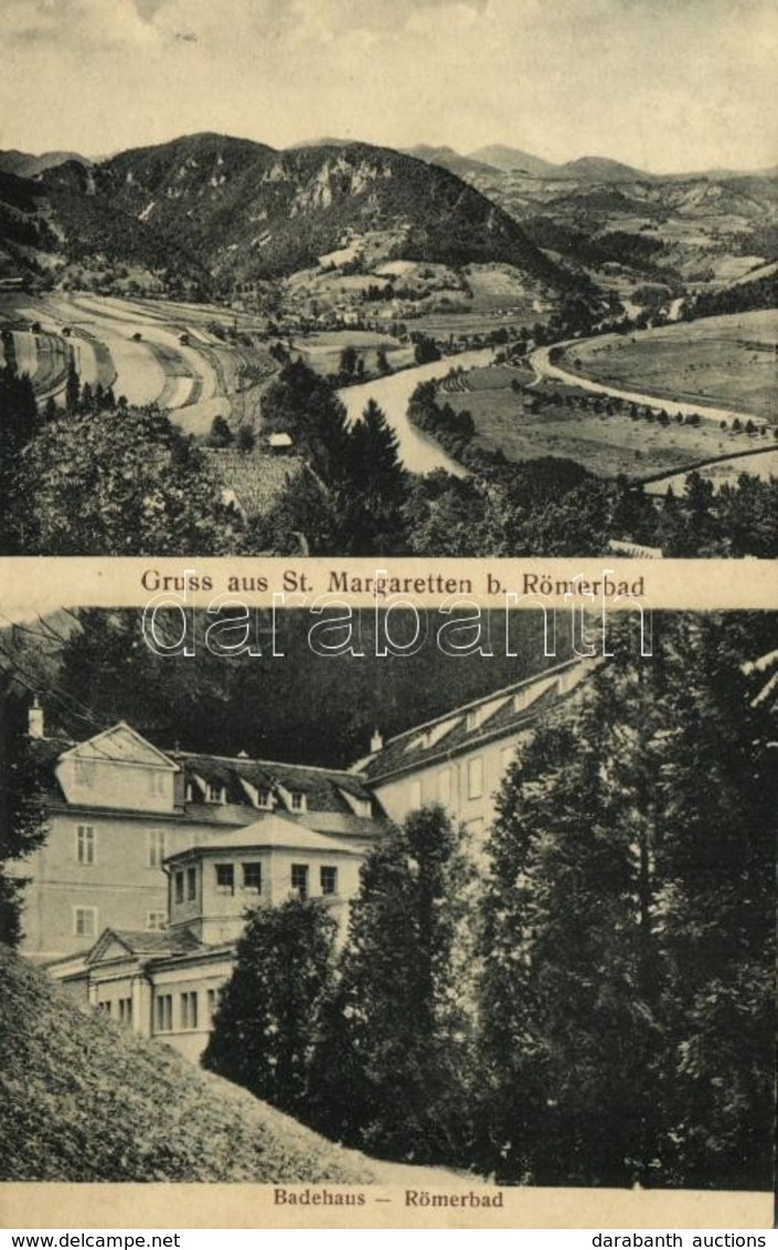 T2 1912 Smarjeta (Rimske Toplice, Römerbad); St. Margaretten B. Römerbad, Badehaus / Spa, Baths - Otros & Sin Clasificación