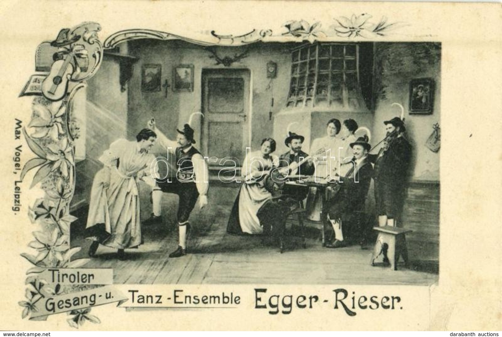 ** T2 Tiroler Gesang- U. Tanz-Ensemble Egger-Rieser / Folk Costumes, Singing And Dance Group, Musicians, Austrian Folklo - Unclassified