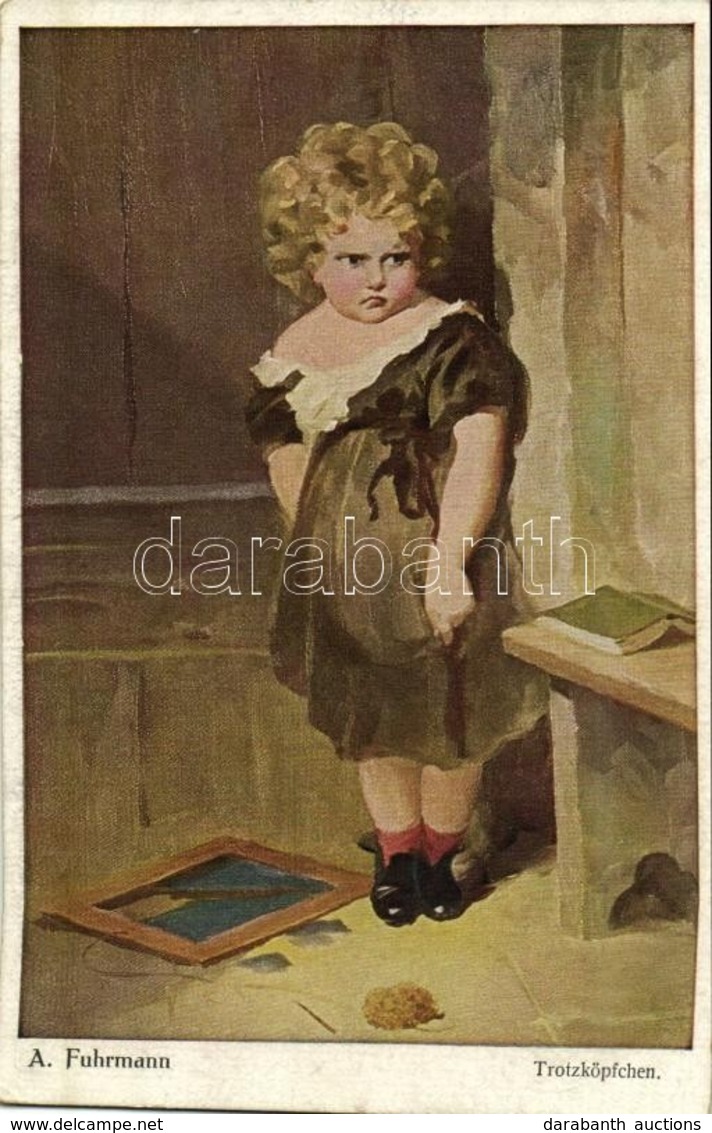 * T2 1918 Trotzköpfchen / Little Girl, SVD No. 344. S: A. Fuhrmann - Unclassified