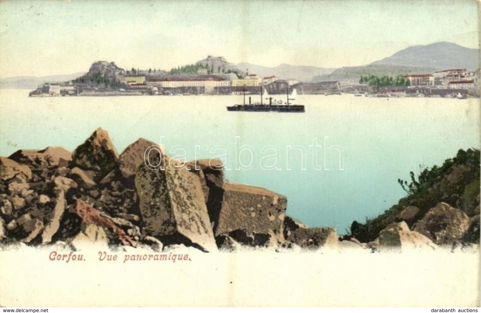 ** T2 Corfu, Corfou; Vue Panoramique / Greek Battleship - Sin Clasificación