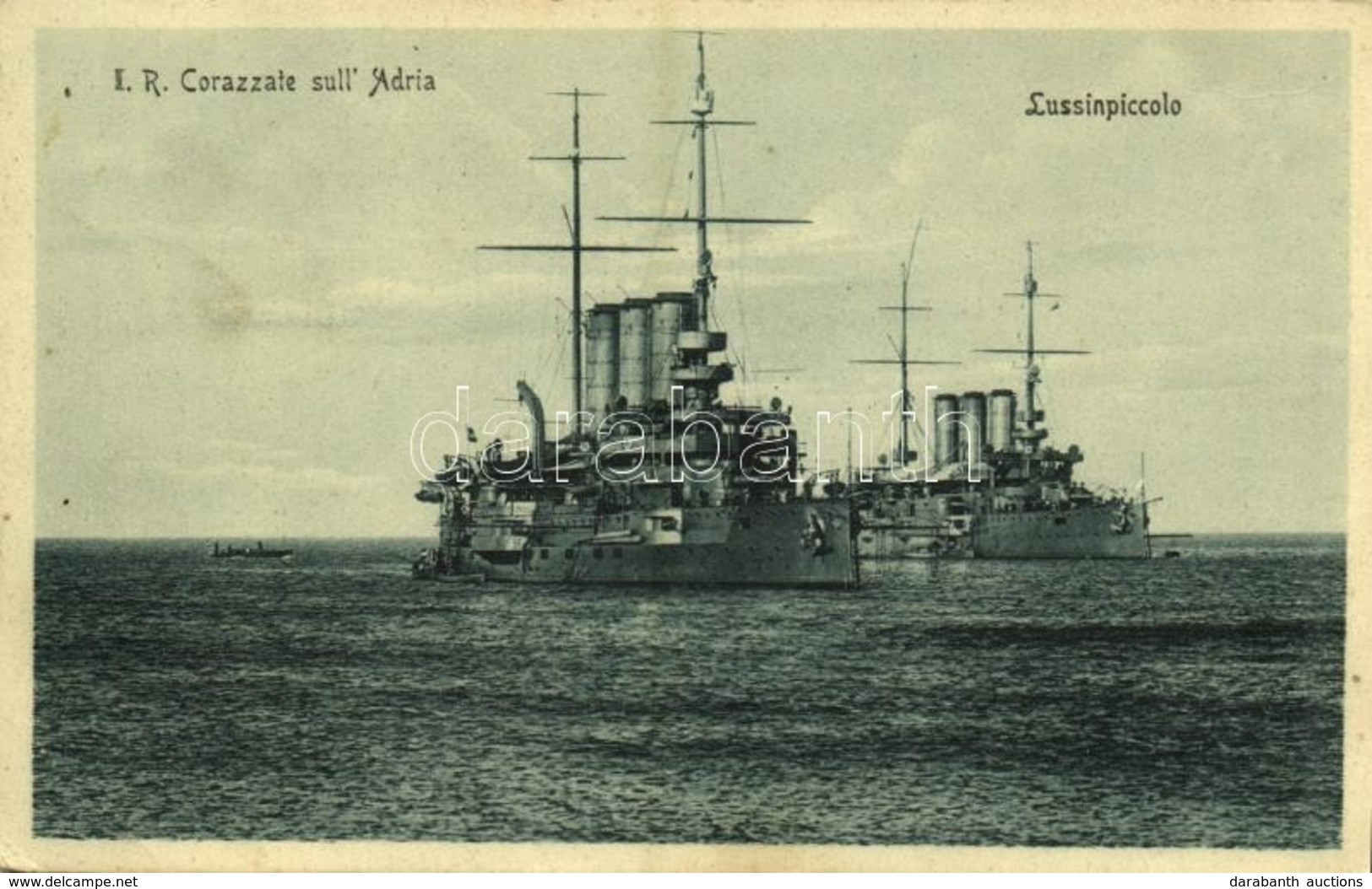 T2/T3 Mali Losinj, Lussinpiccolo; I.R. Corazzate Sull'Adria / Italian Battleship  (EK) - Ohne Zuordnung