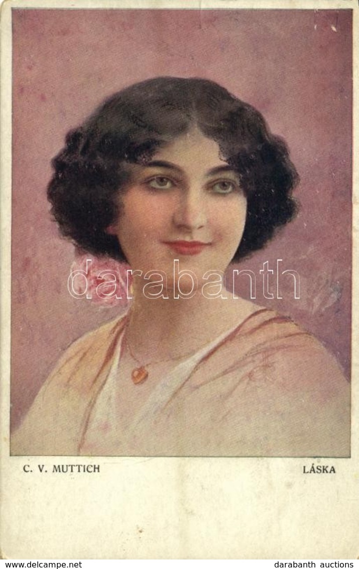 T2 1916 'Láska' / Lady, MK 271-2. S: C. V. Muttich - Ohne Zuordnung