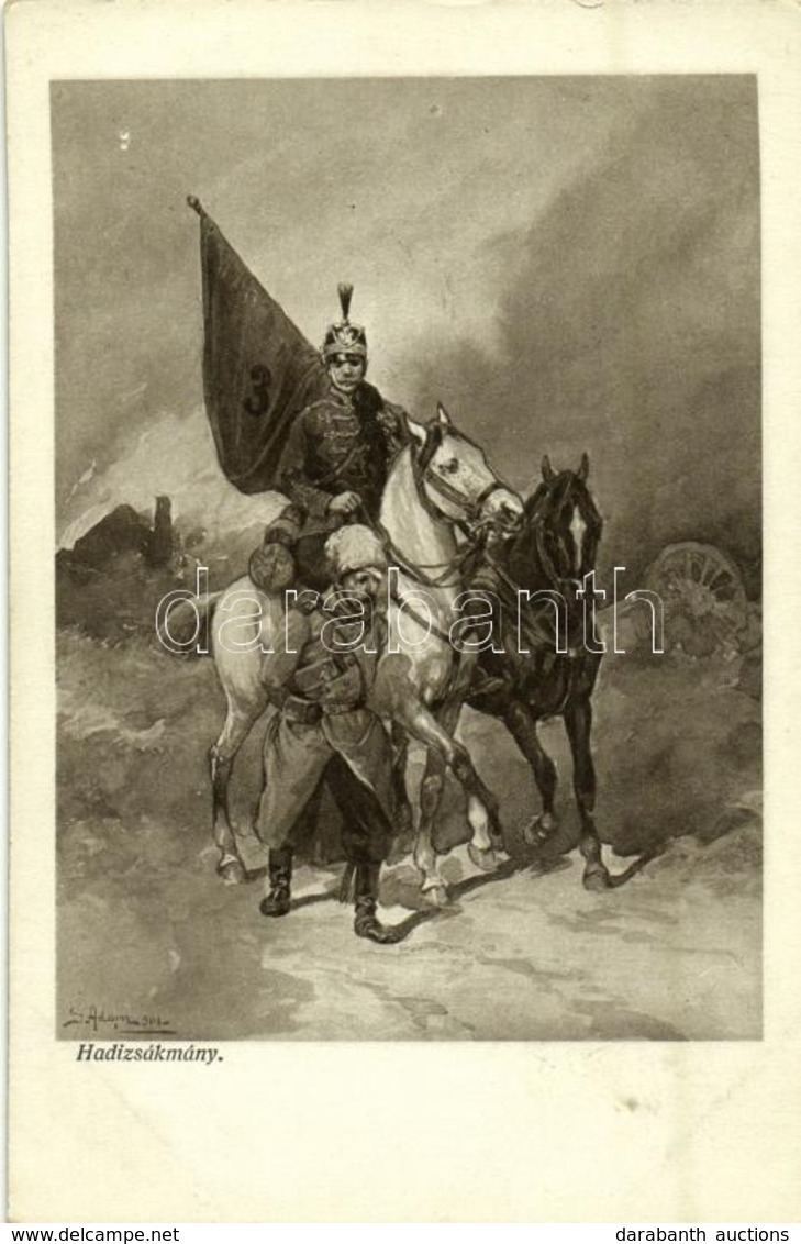 ** T2 Hadizsákmány / K.u.K. (Austro-Hungarian) Military Art Postcard, Cossack Soldier. G.G.W.II. Nr. 25. S: S. Adam - Non Classés