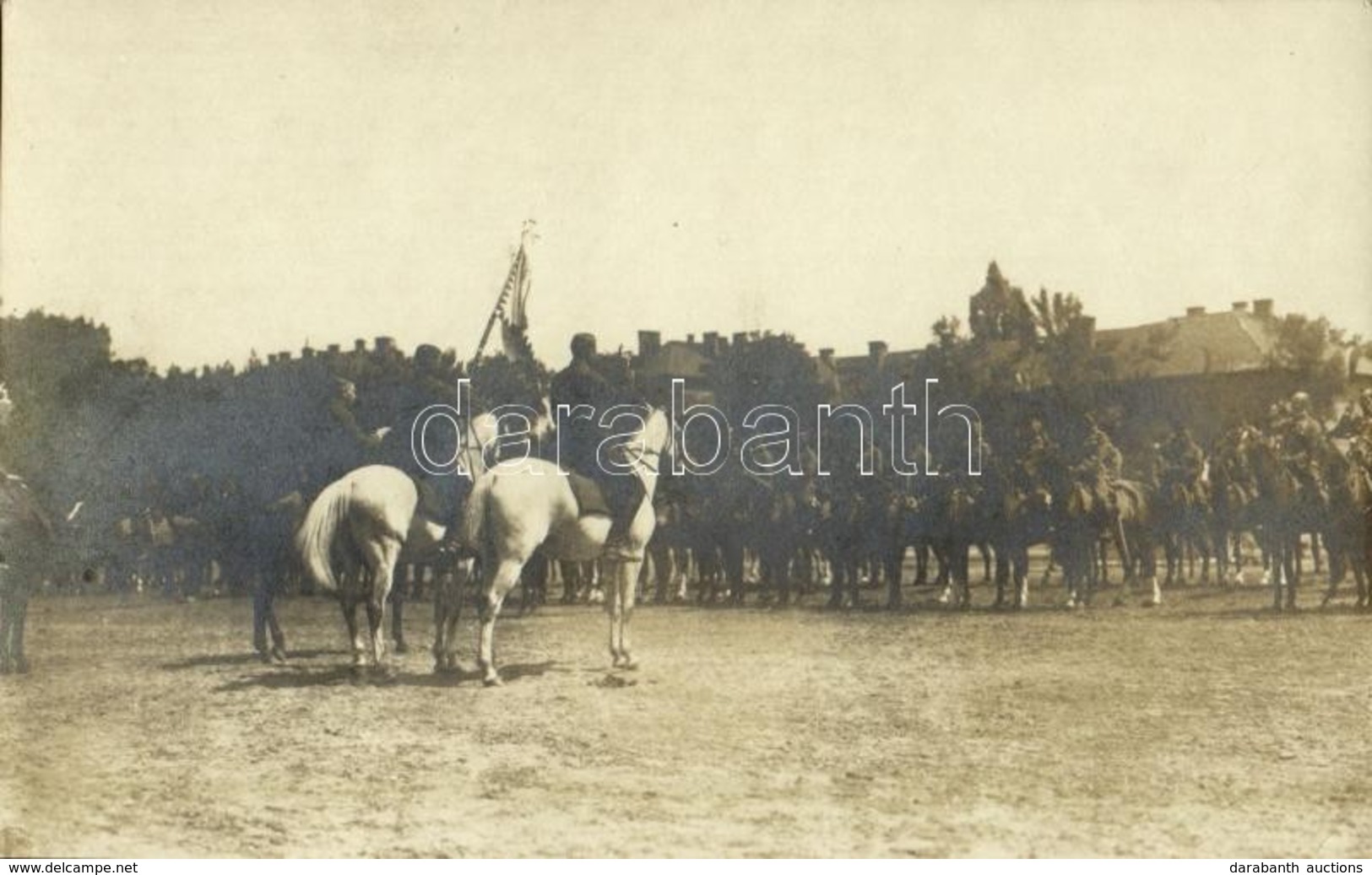 * T2/T3 Magyar Huszárok A Horthy Korszakból. Csiky Imre Amatőr Műterméből / Hungarian Hussars From The Horthy Era. Photo - Sin Clasificación