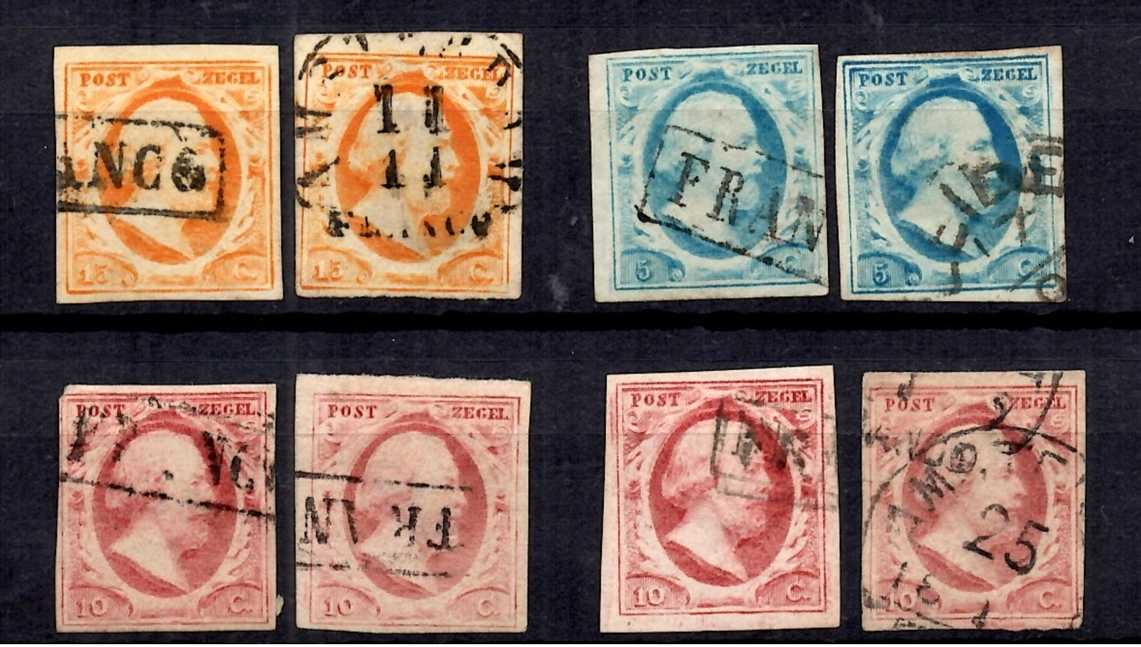 Pays-Bas YT N° 1/3 Oblitérés. B/TB. A Saisir! - Used Stamps