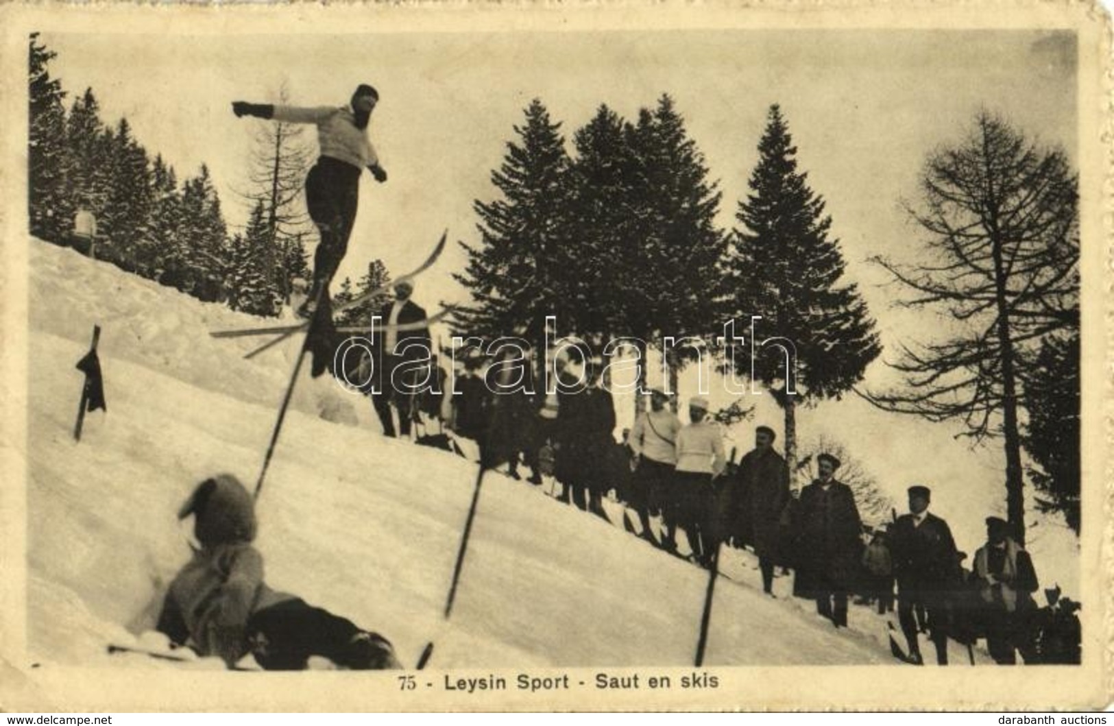 T2/T3 1921 Leysin Sport, Saut En Skis / Ski Jumping (EK) - Unclassified