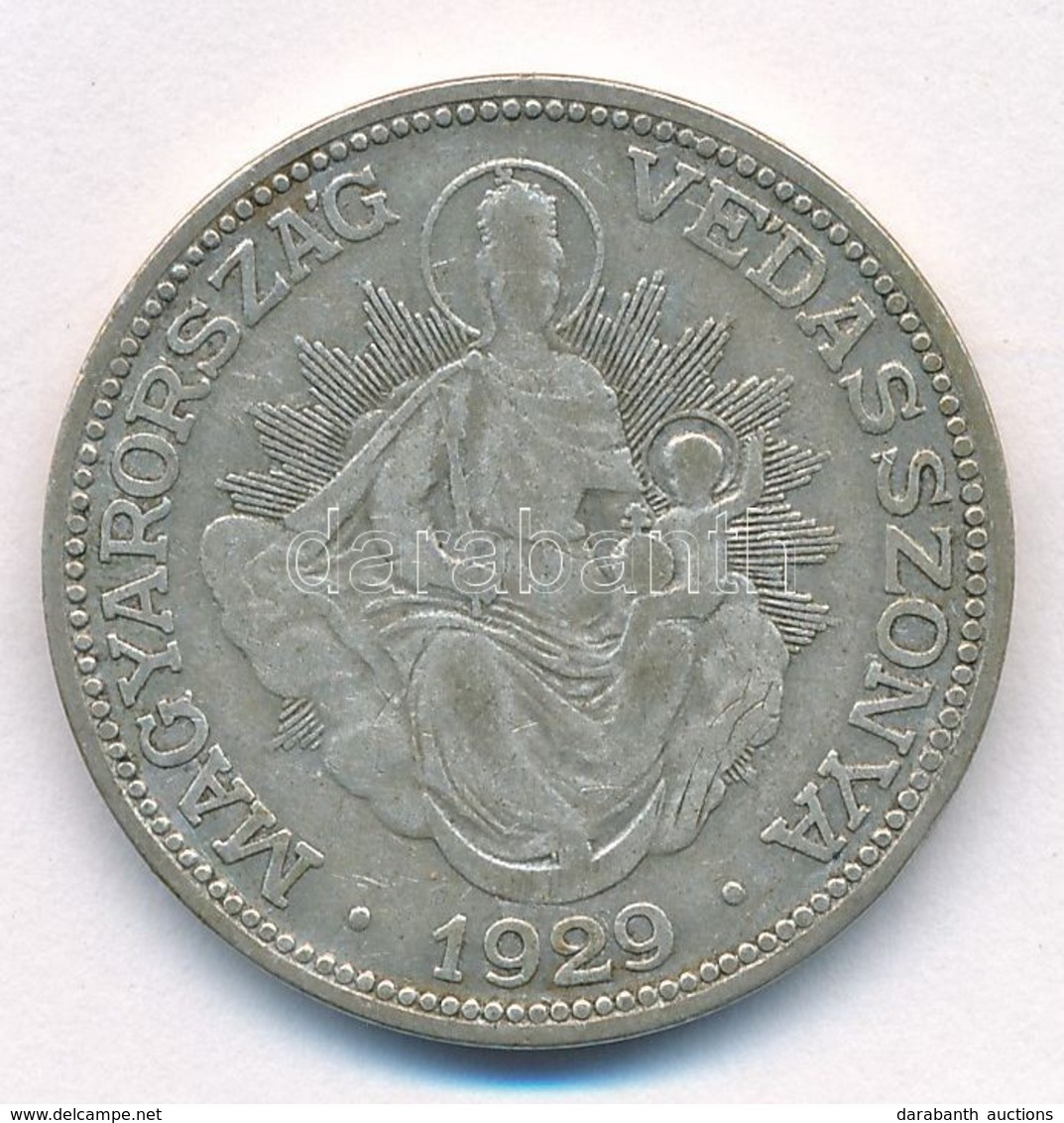 1929. 2P Ag 'Madonna' T:3 Adamo P7 - Unclassified