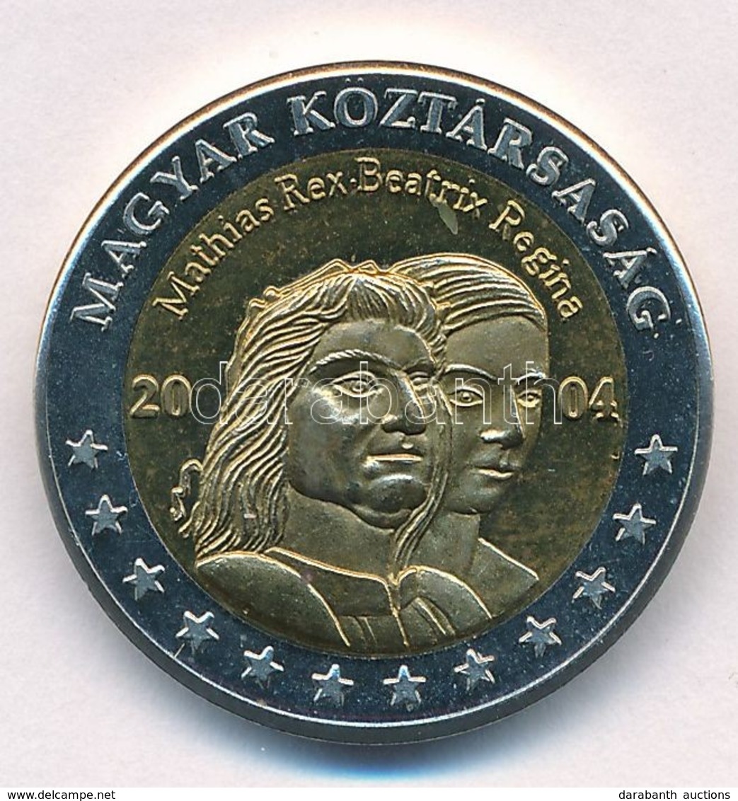 2004. 2EUR 'Mátyás Király - Phoenix Vitorlás' Próbaveret T:1- - Unclassified