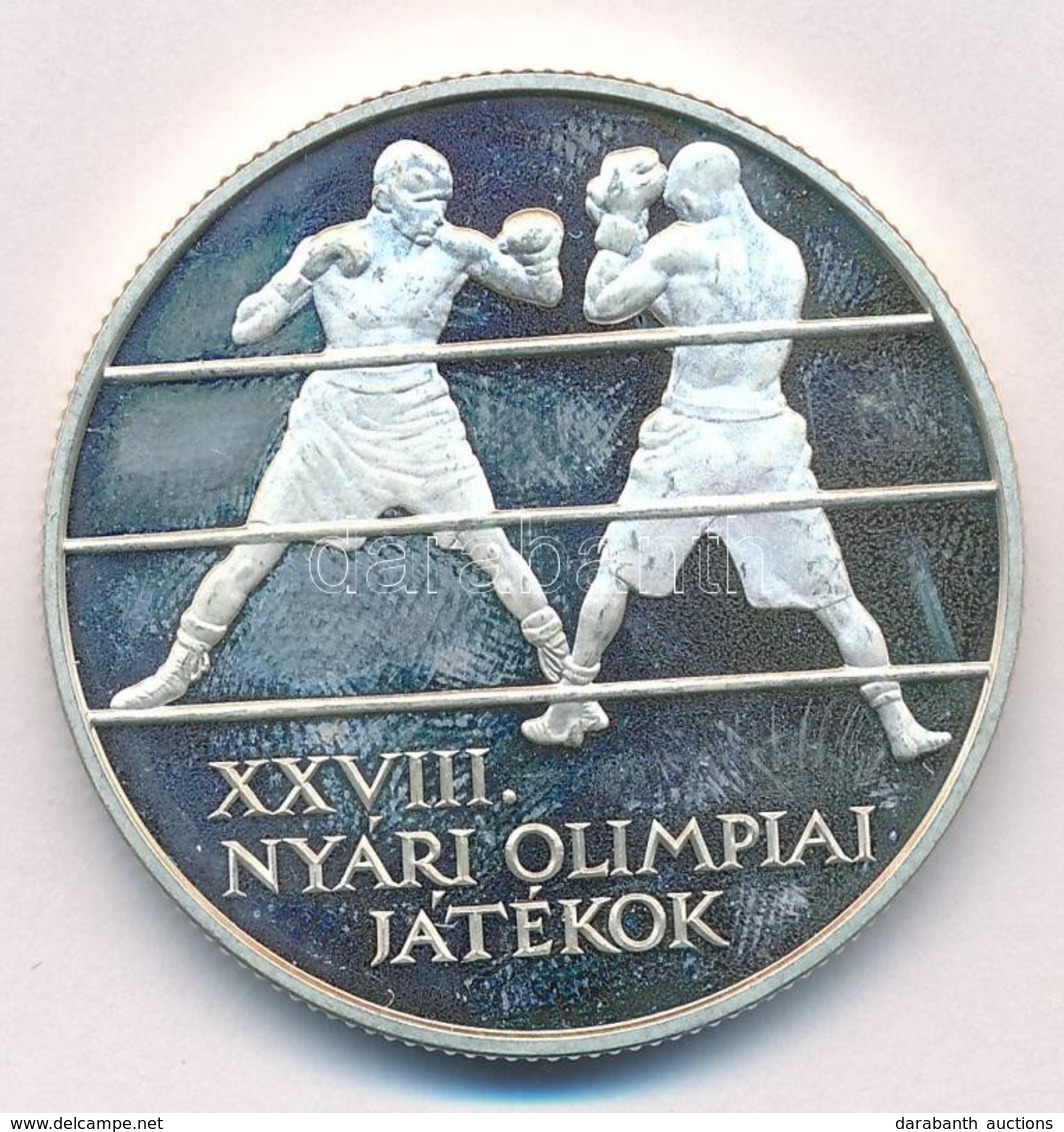 2004. 5000Ft Ag 'Nyári Olimpia-Athén' T:1 (eredetileg PP) Ujjlenyomat Adamo EM189 - Unclassified