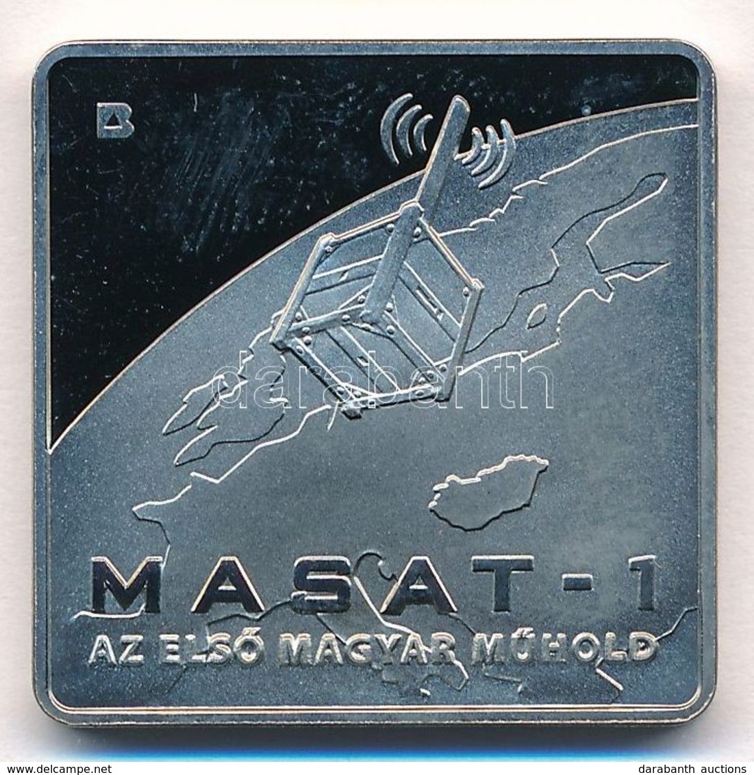 2012. 1000Ft 'MASAT-1, Az Első Magyar Műhold' T:PP Ujjlenyomat - Unclassified