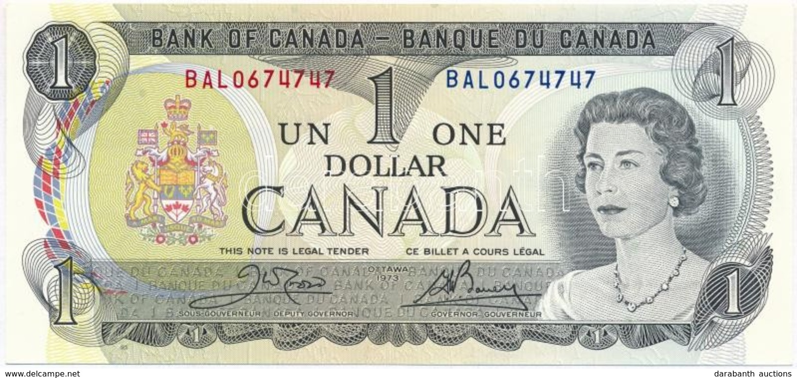Kanada 1973. 1$ T:I
Canada 1973. 1 Dollars C:UNC
Krause KM#85 - Unclassified