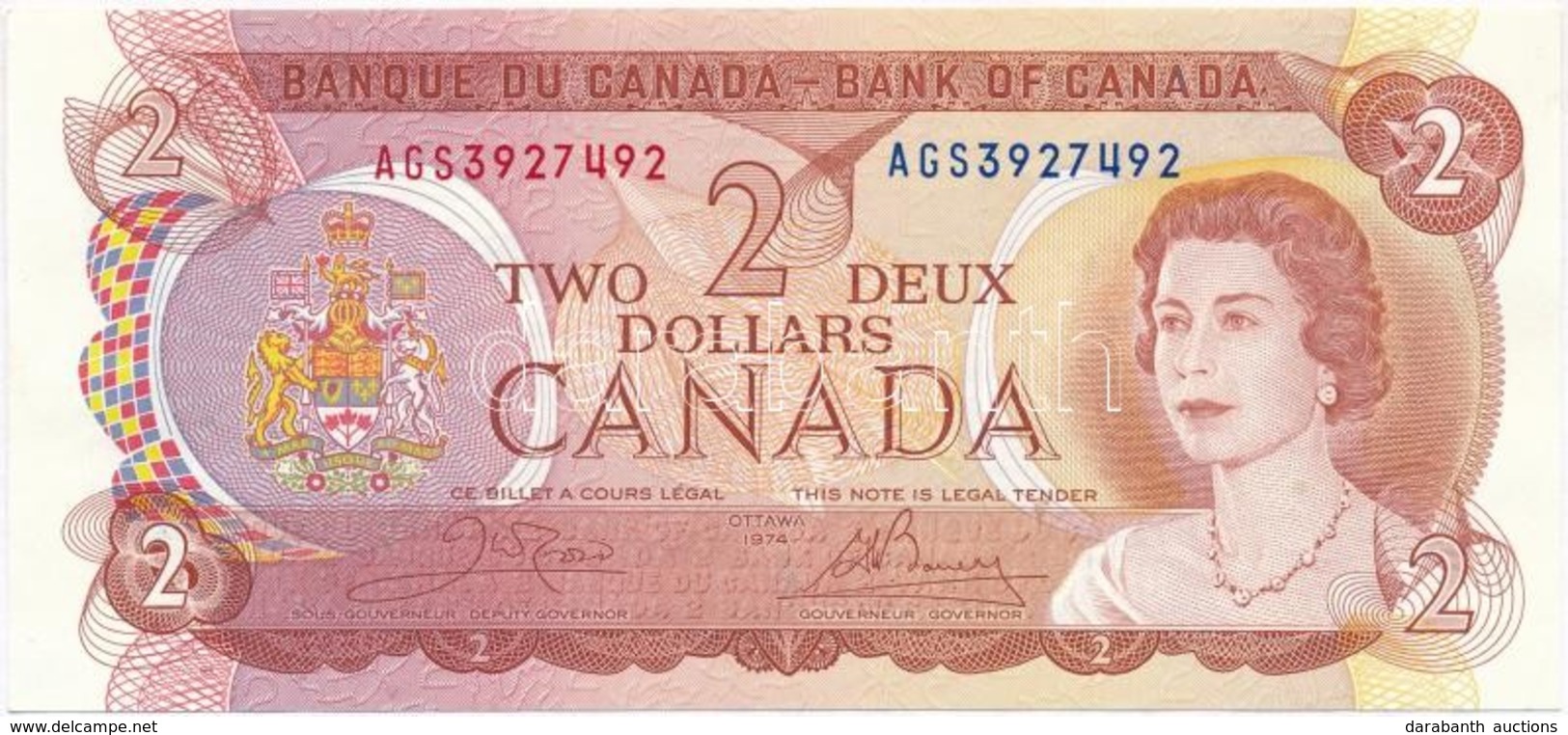 Kanada 1974. 2$ T:II
Canada 1974. 2 Dollars C:XF
Krause KM#86 - Unclassified