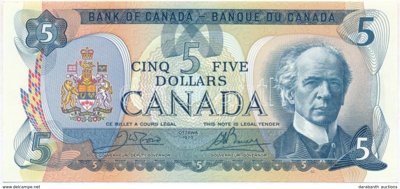 Kanada 1979. 5$ T:I
Canada 1979. 5 Dollars C:UNC
Krause KM#92 - Ohne Zuordnung