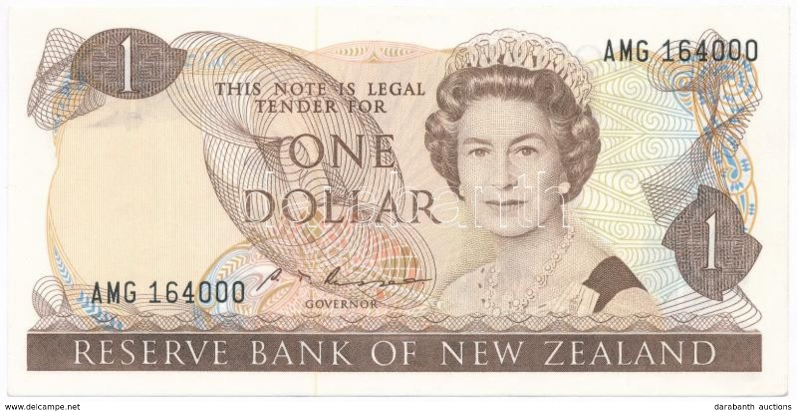 Új-Zéland 1985-1989. 1$ T:I 
New Zealand 1985-1989. 1 Dollar C:UNC - Unclassified