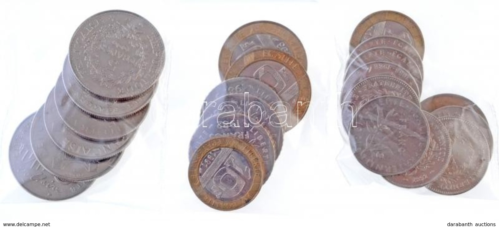 Franciaország 1923-1996. 5c-20Fr (23x) T:1-,2,2-
France 1923-1996. 5 Centimes - 20 Francs (23x) C:AU,XF,VF - Sin Clasificación