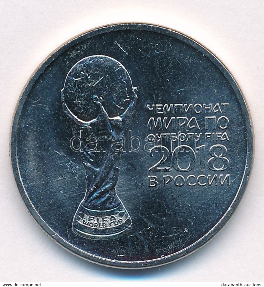 Oroszország 2018. 25R Cu-Ni 'Labdarúgó VB' T:1-
Russia 2018. 25 Rubles Cu-Ni 'World Cup Soccer Games' C:AU - Sin Clasificación