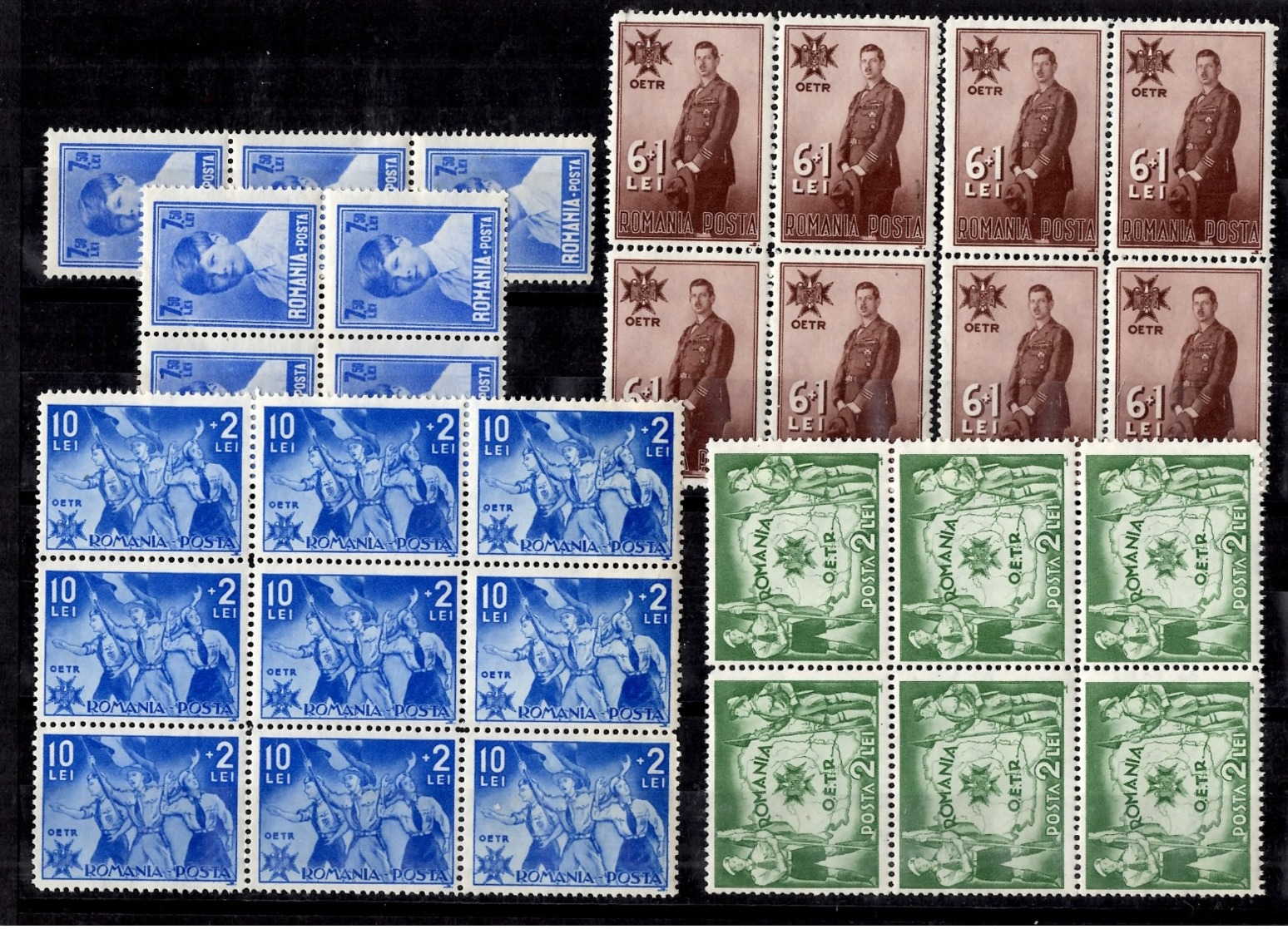 Roumanie YT N° 342, N° 483, N° 484 Et N° 485 Neufs ** MNH. TB. A Saisir! - Neufs