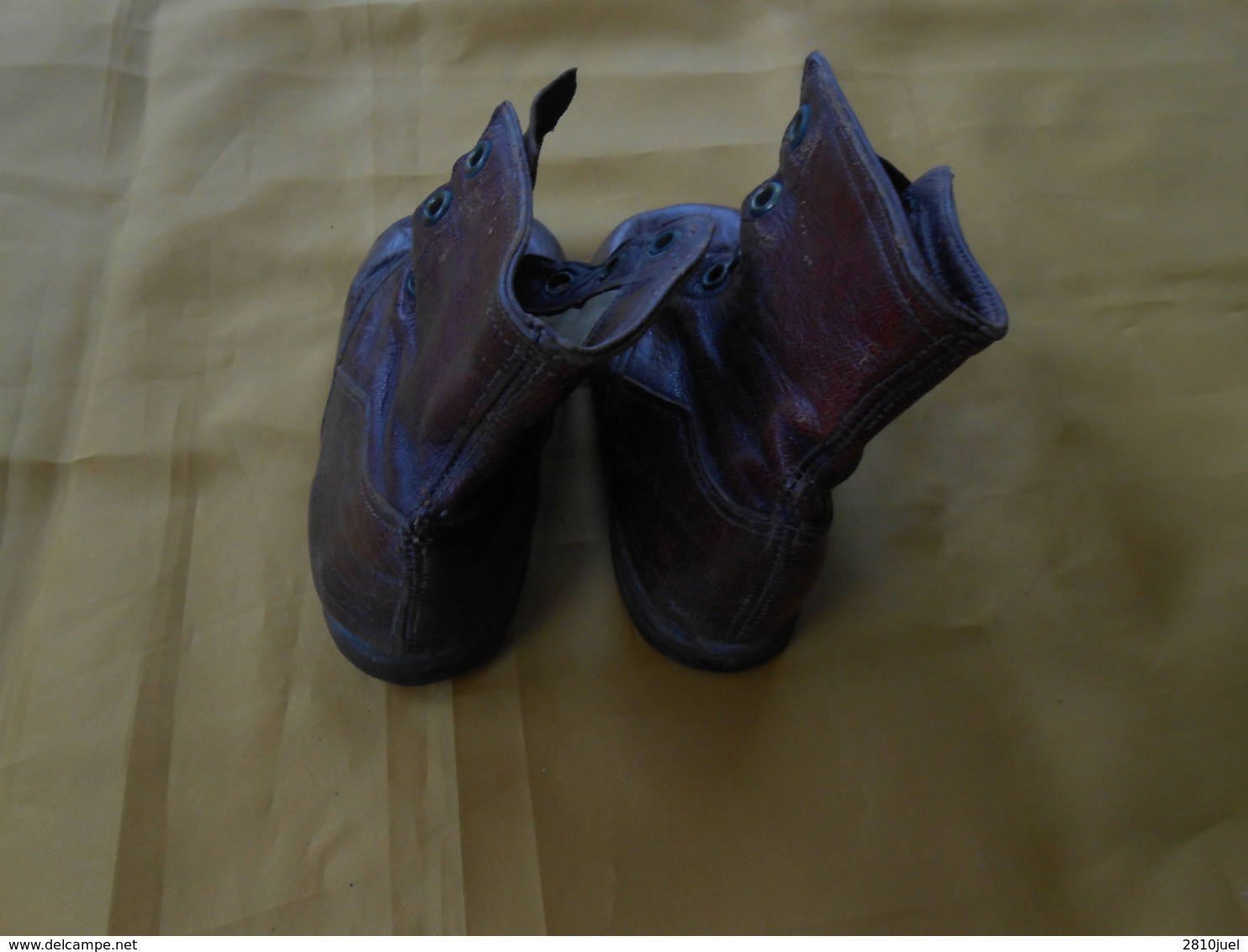 Chaussures Anciennes Bottines Cuir - Schuhe
