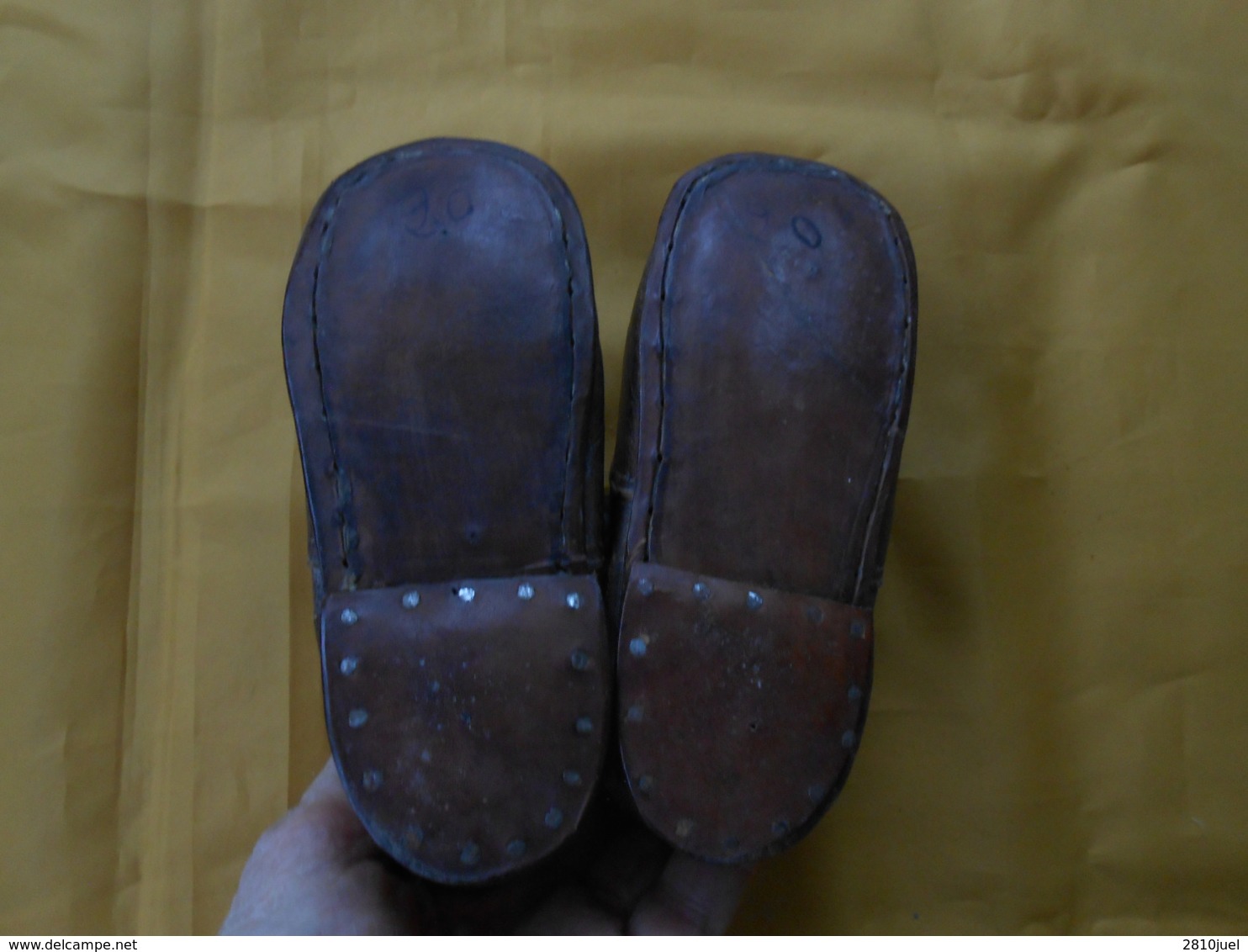 Chaussures Anciennes Bottines Cuir - Schoenen