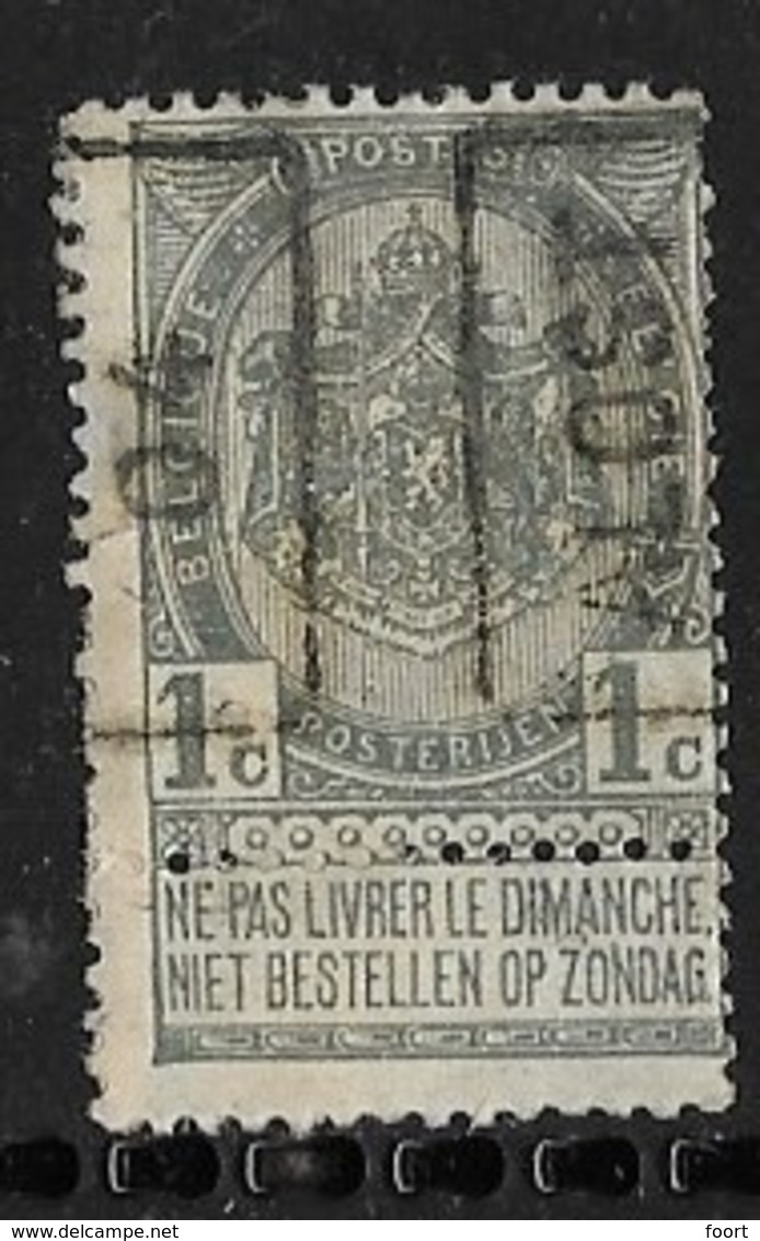 Aalst 1904  Nr. 559A Vouw - Roller Precancels 1900-09