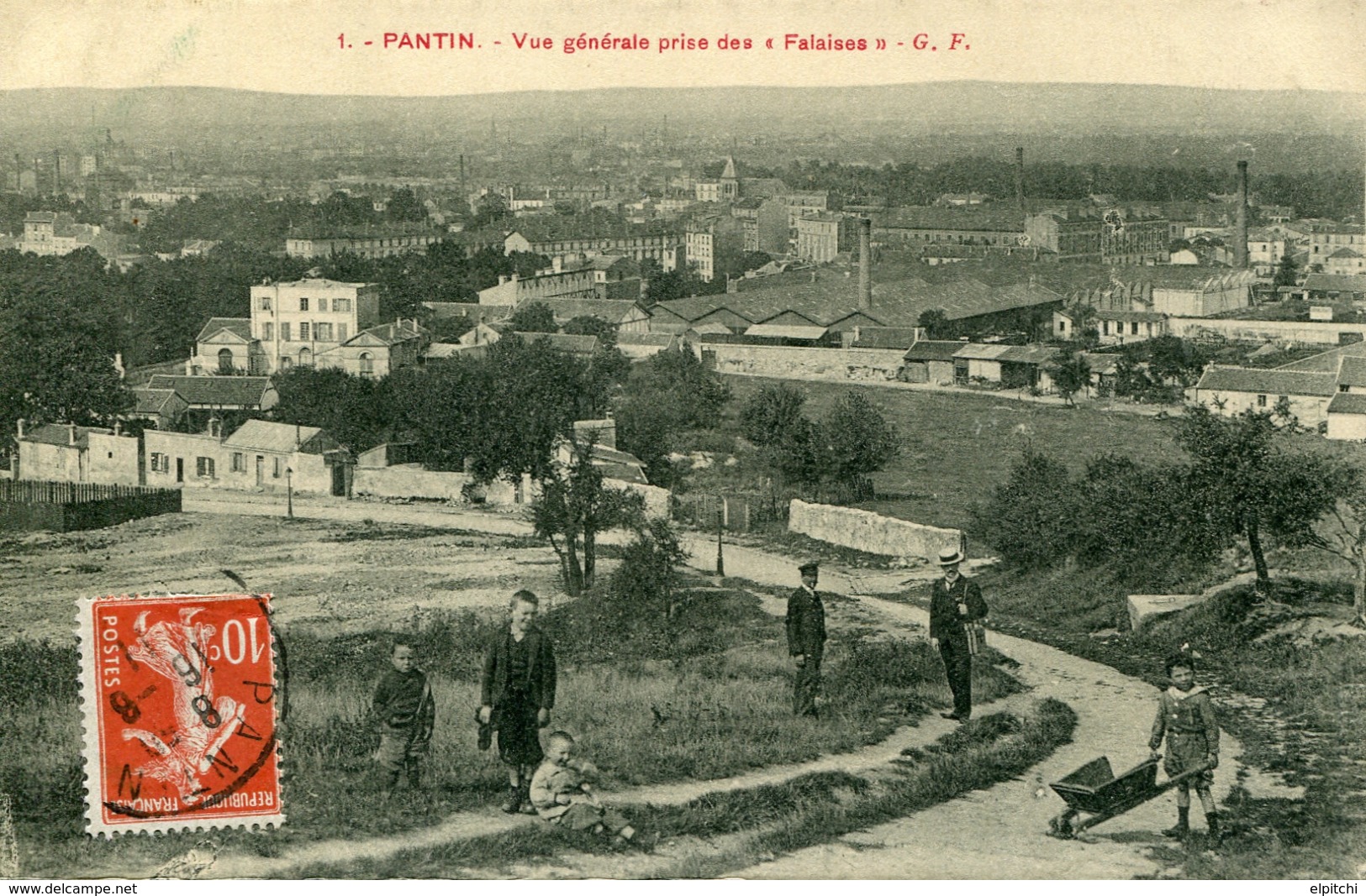 93 Pantin 14 CP 6  14 Rculées  Vendues Franco. - Pantin