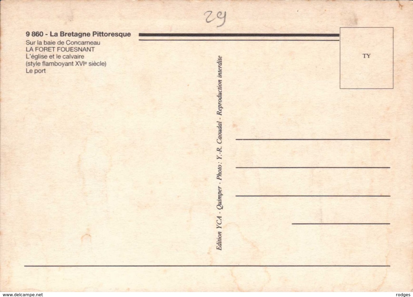 Dep 29 , Cpm La FORET FOUESNANT , 9 860 , Multivues (12229) - Fouesnant