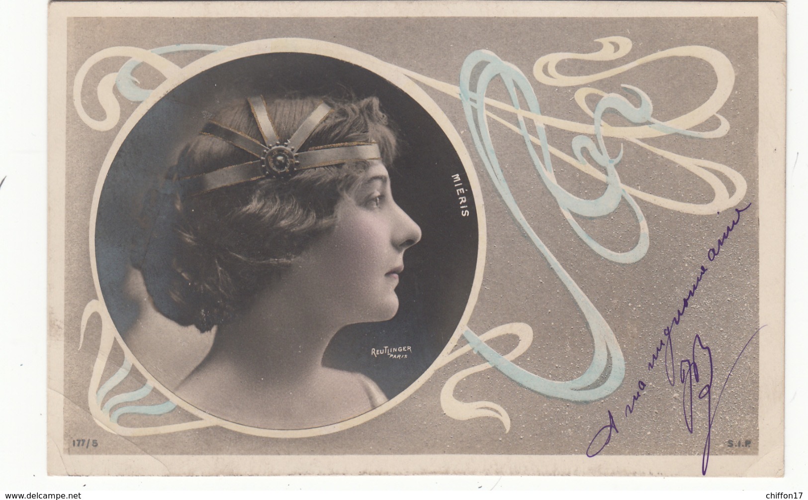 CPA FEMME Artiste  MIERIS  Par REUTLINGER - Entertainers