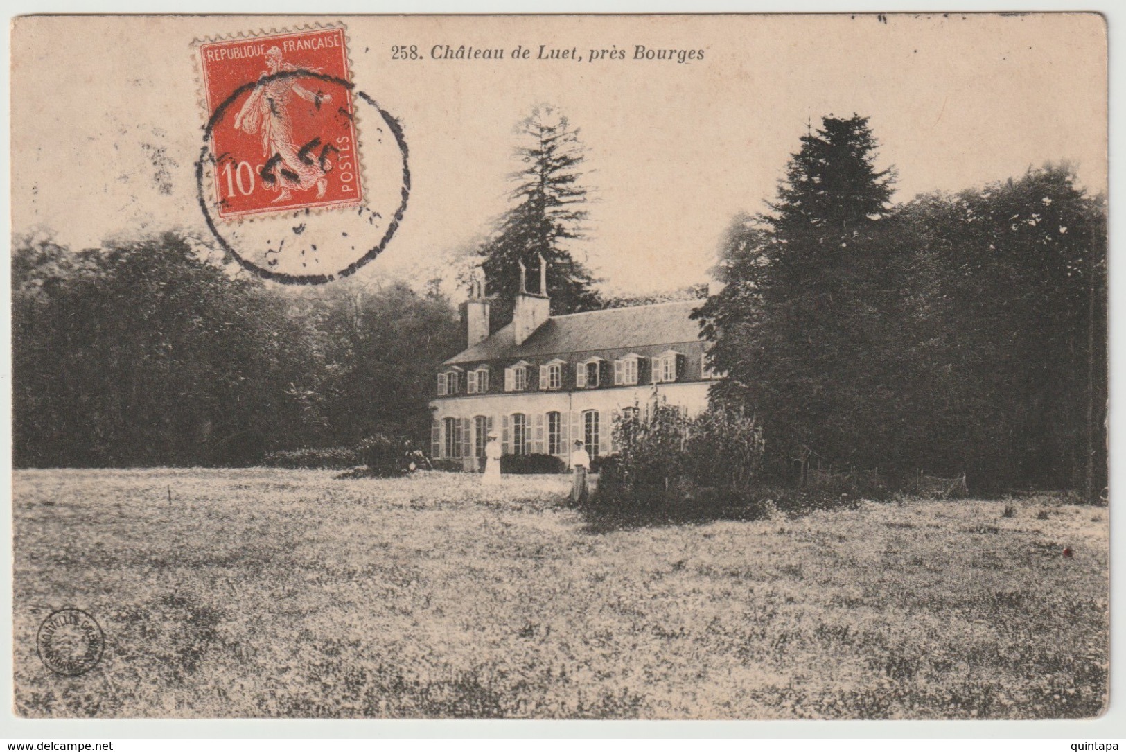 18 - Château De Luet - Près De Bourges - 1907 - Bourges