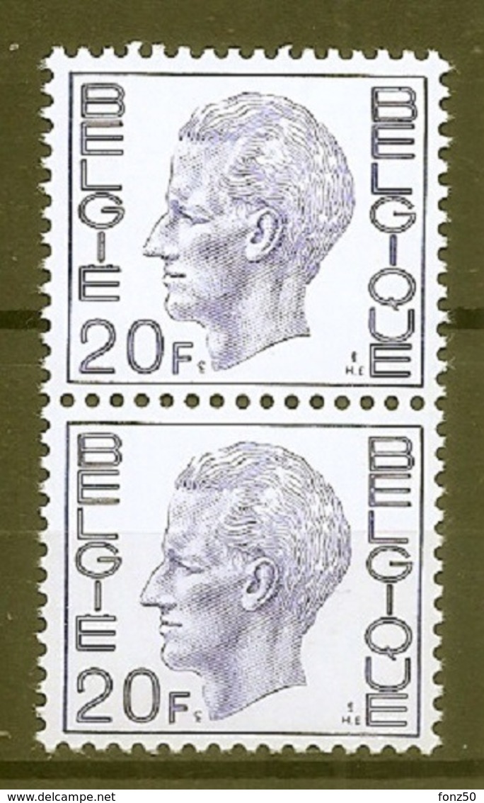 BELGIE * Nr 1587 P4 * Postfris Xx - 1970-1980 Elström