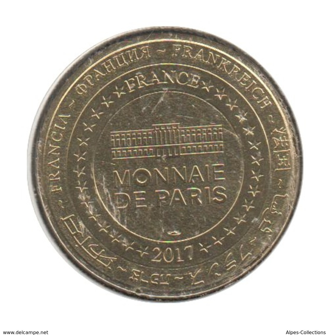 68005 - MEDAILLE TOURISTIQUE MONNAIE DE PARIS 68 Mulhouse Cité L'automobile 2017 - 2017