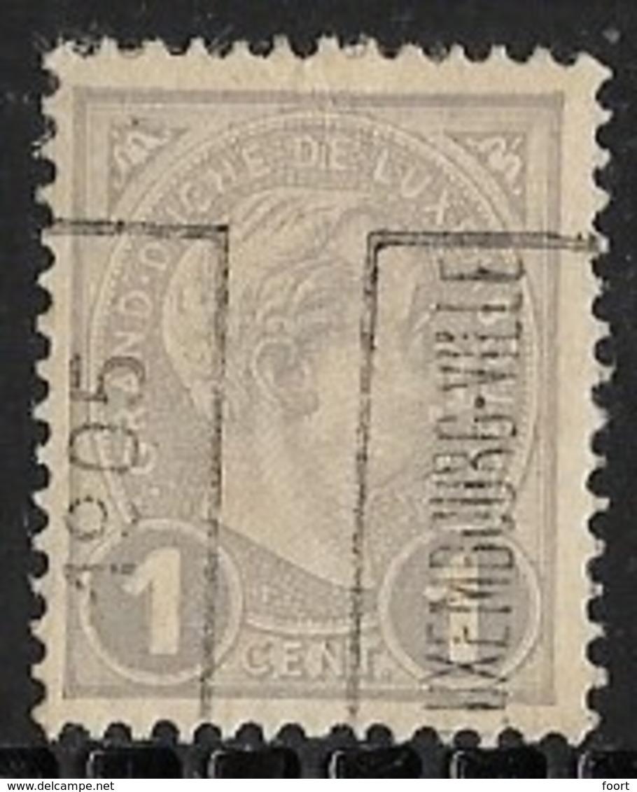 Luxembourg 1905 Nr. 22A - Precancels