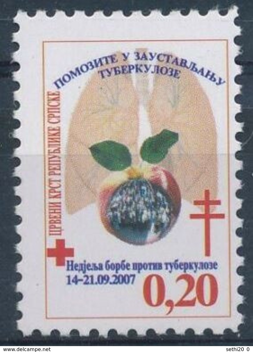 Bosnie 2007 Red Cross Croix Rouge  MNH - Nobelpreisträger