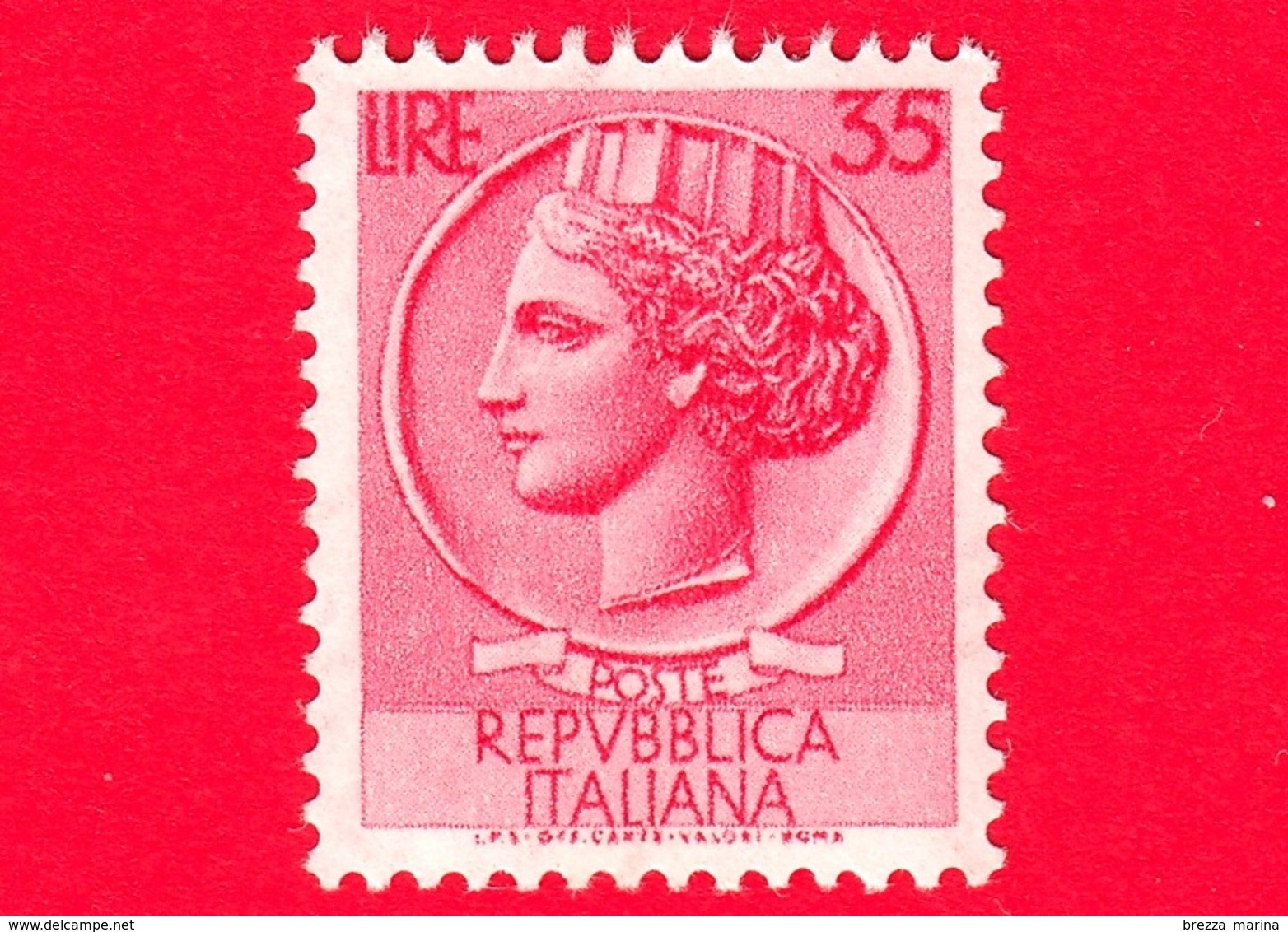 Nuovo - MNH - ITALIA - 1953 - Siracusana - Antica Moneta Siracusana - 35 - 1946-60: Nuovi