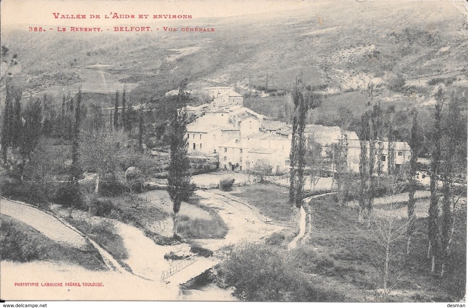 Le Rébenty - BELFORT - Vue Générale - 2 Scans. - Autres & Non Classés