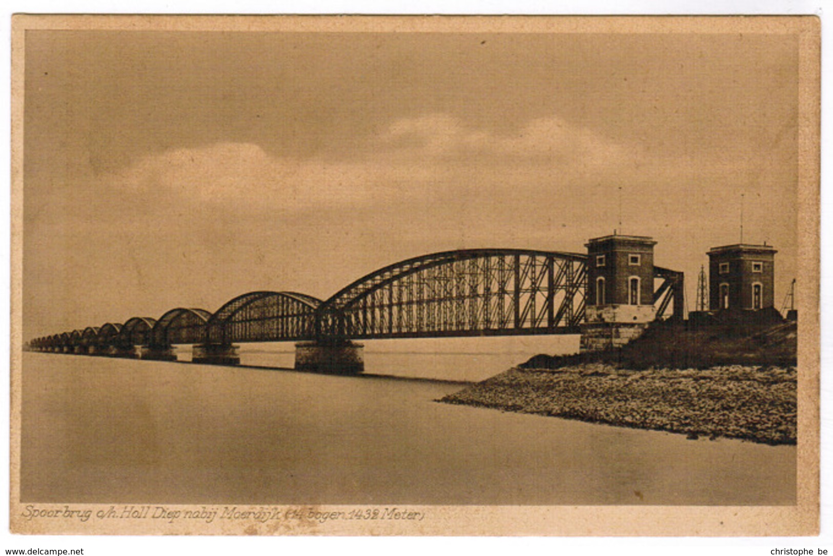 Spoorbrug Over Het Hollands Diep Bij Moerdijk (pk63229) - Dordrecht