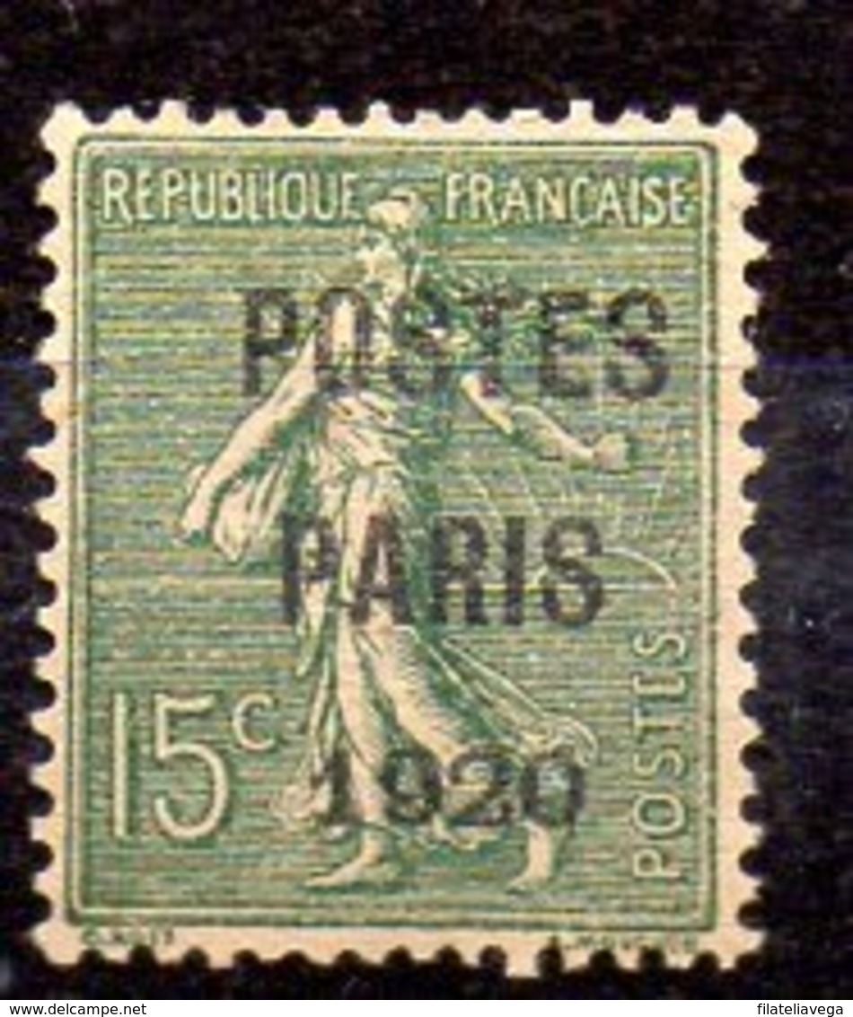 Francia Sello Preobiterados Nº Yvert 25 ** Sin Goma Valor Catálogo 320.0€ - 1893-1947