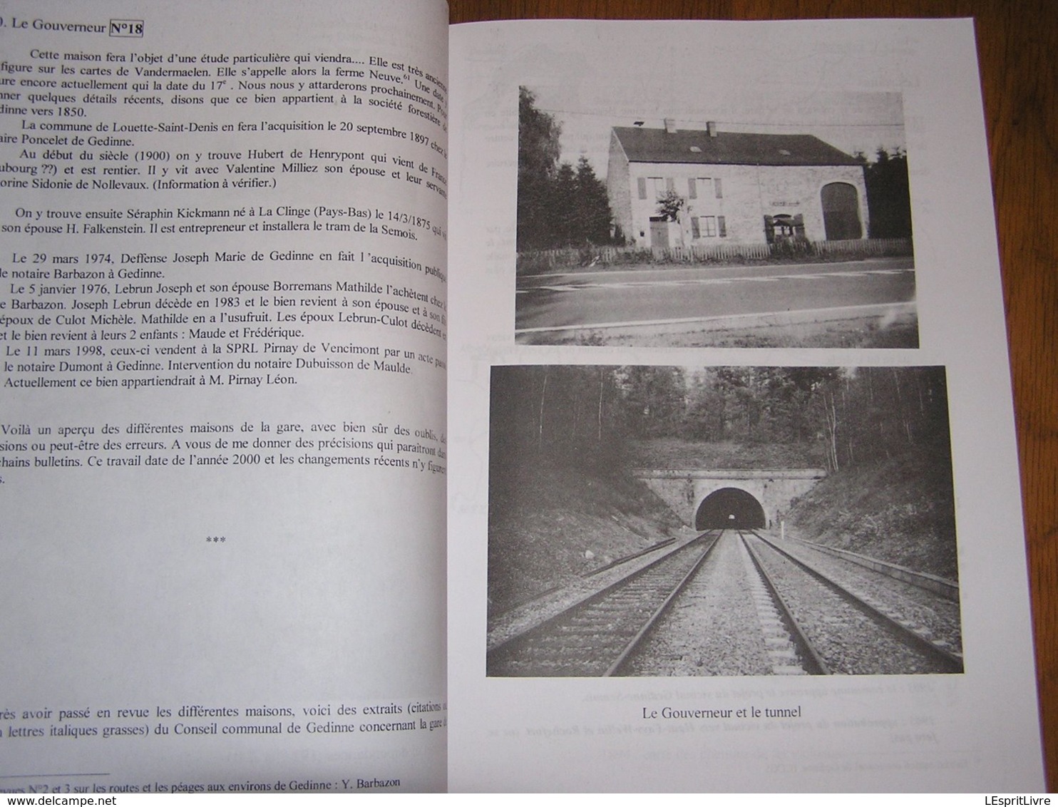 CERCLE D' ETUDES HISTORIQUES DE GEDINNE 7 Régionalisme Gare Vicinal Maquis AS Guerre 40 45 Bourseigne Neuve Crash Avion